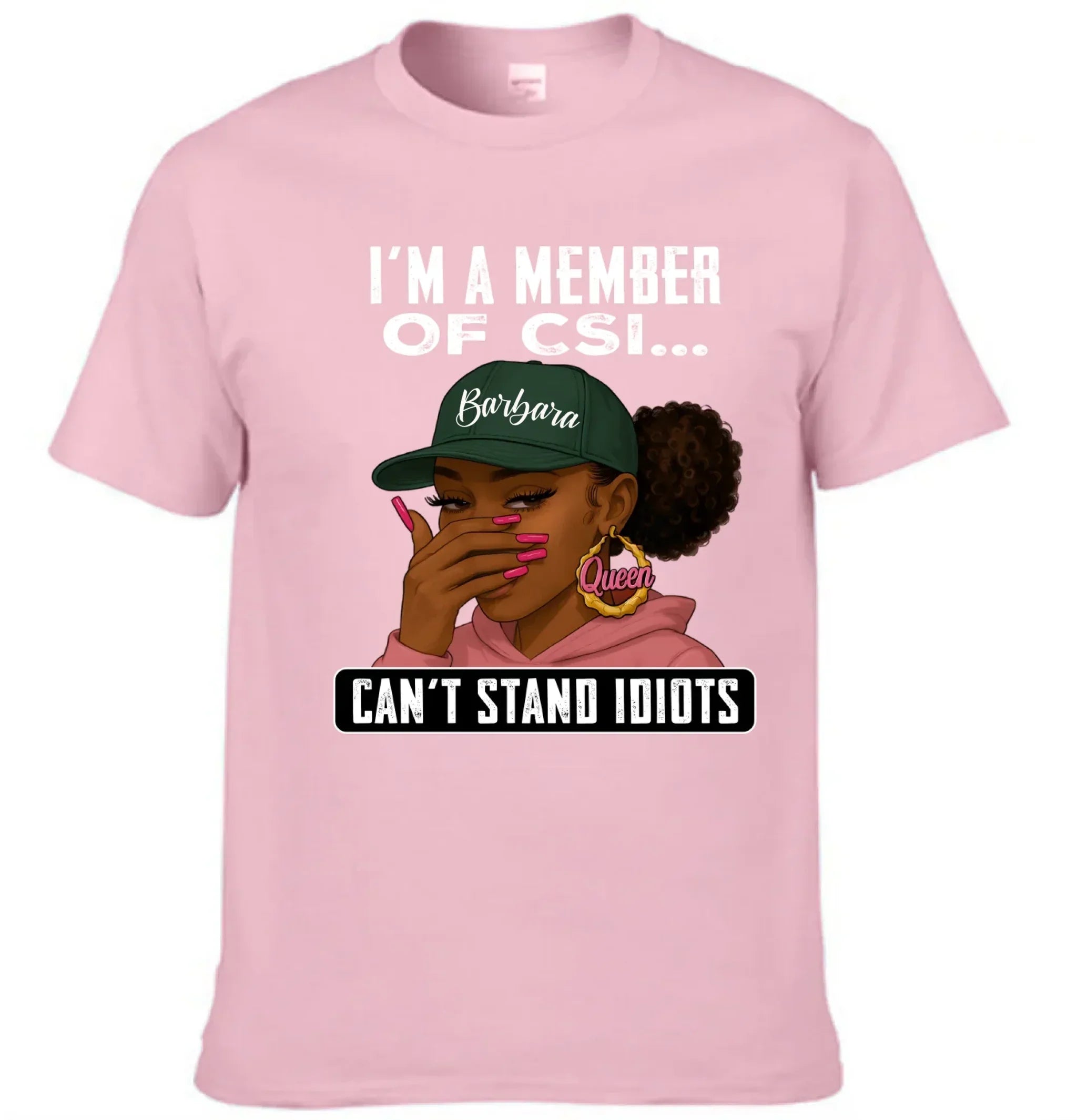 I Am A Member Of CSI - Personalized 2D Unisex T-shirt - Joliny