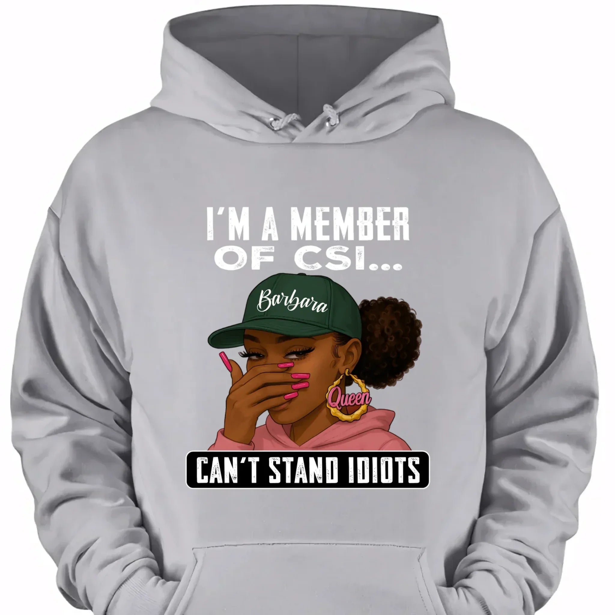 I Am A Member Of CSI - Personalized 2D Unisex T-shirt - Joliny