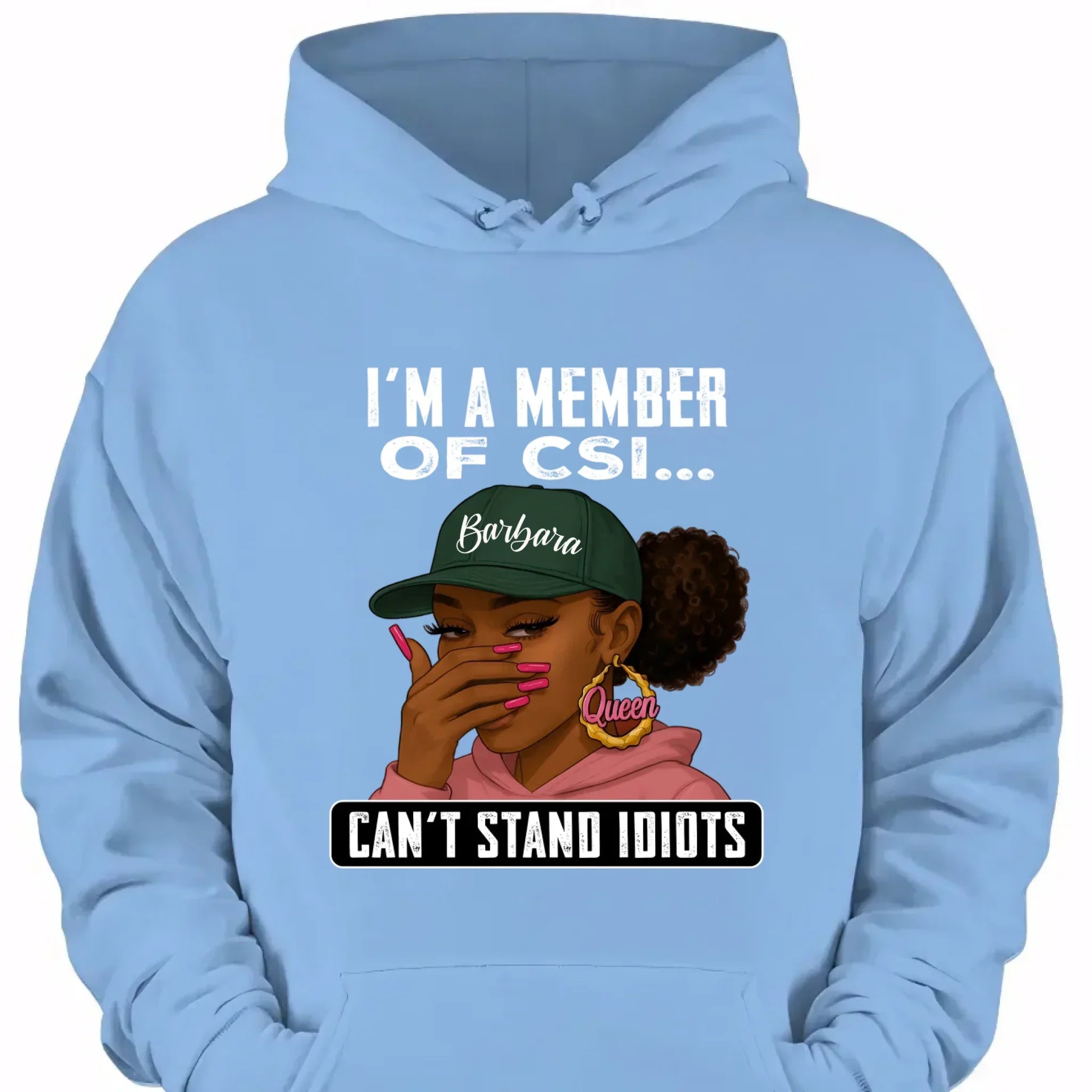 I Am A Member Of CSI - Personalized 2D Unisex T-shirt - Joliny