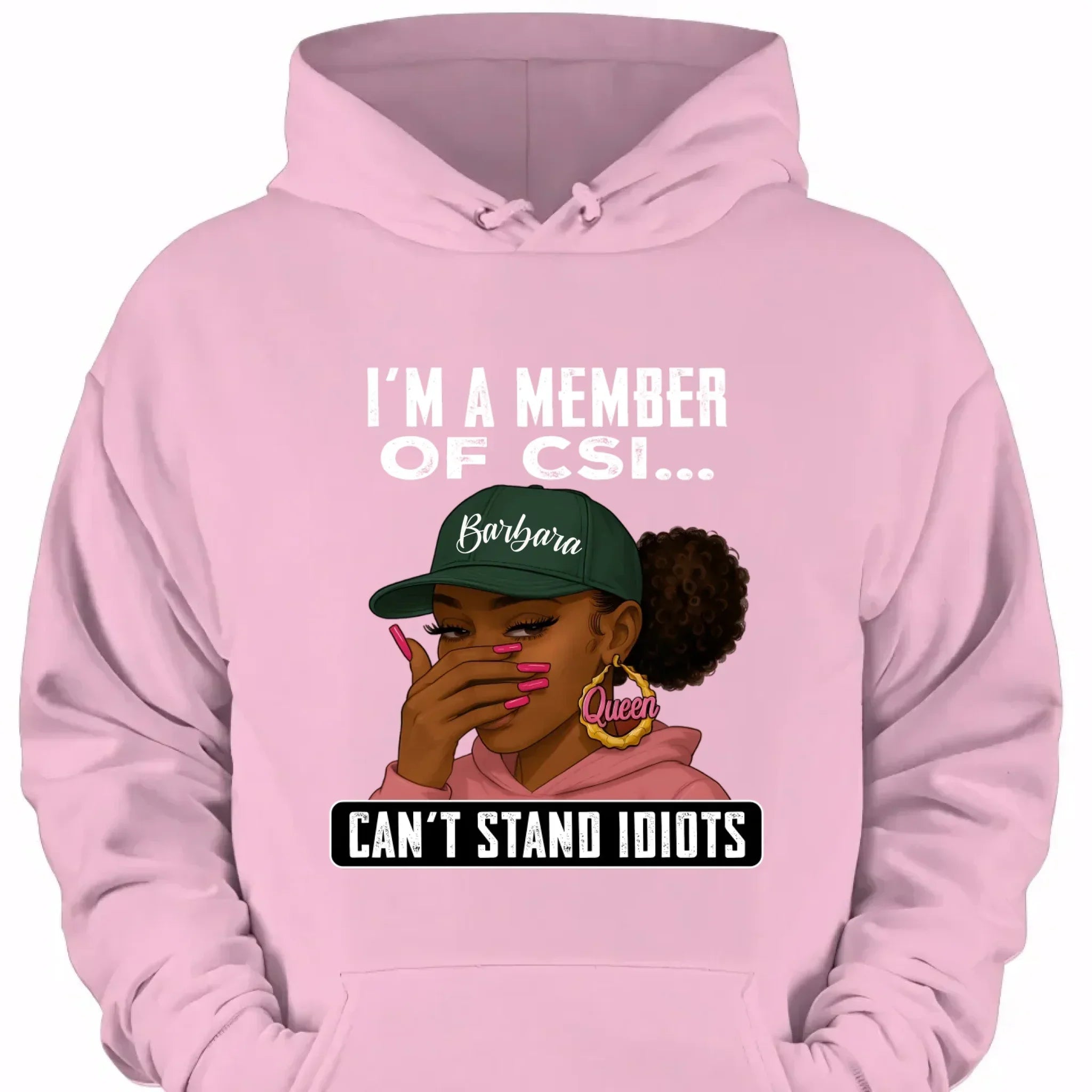 I Am A Member Of CSI - Personalized 2D Unisex T-shirt - Joliny