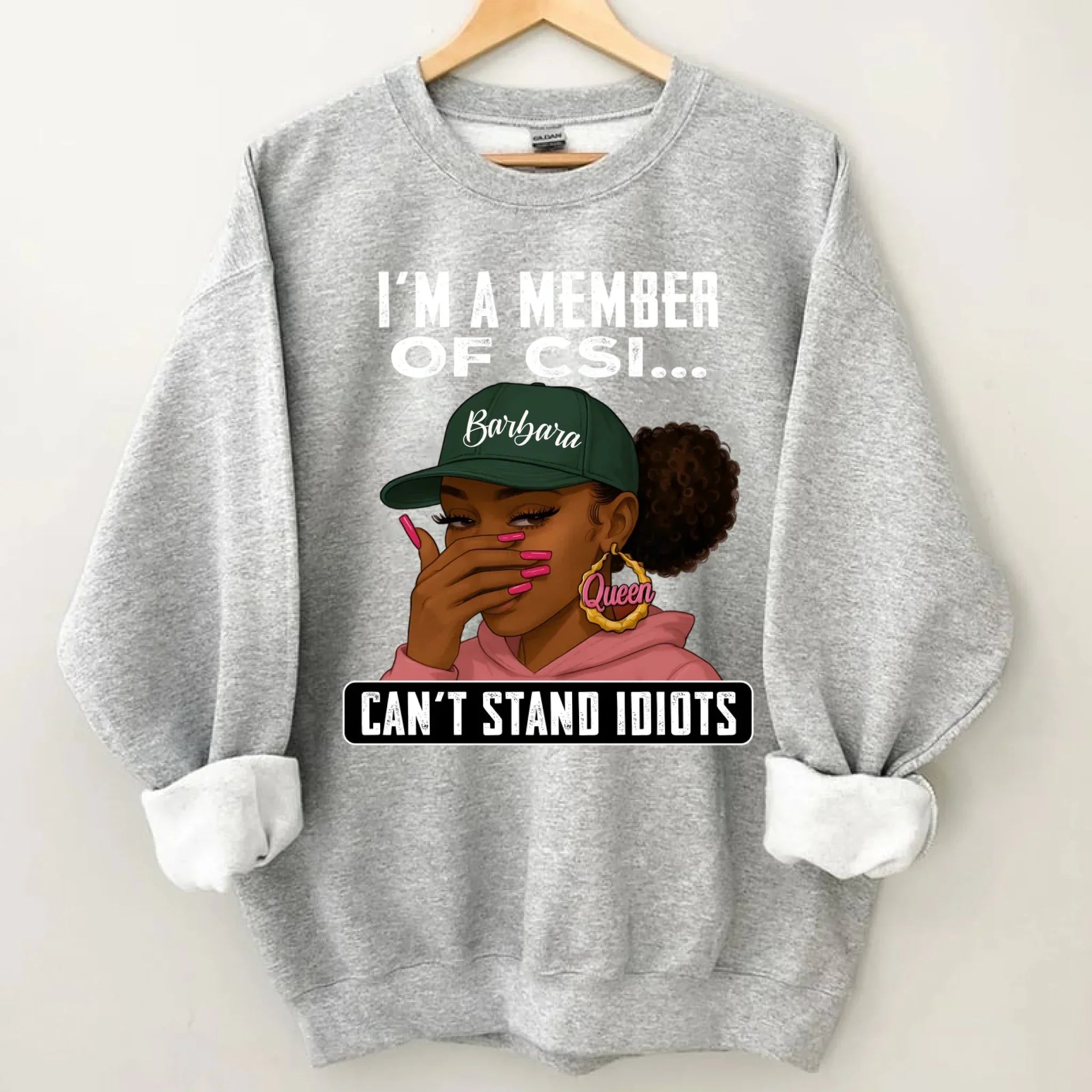 I Am A Member Of CSI - Personalized 2D Unisex T-shirt - Joliny