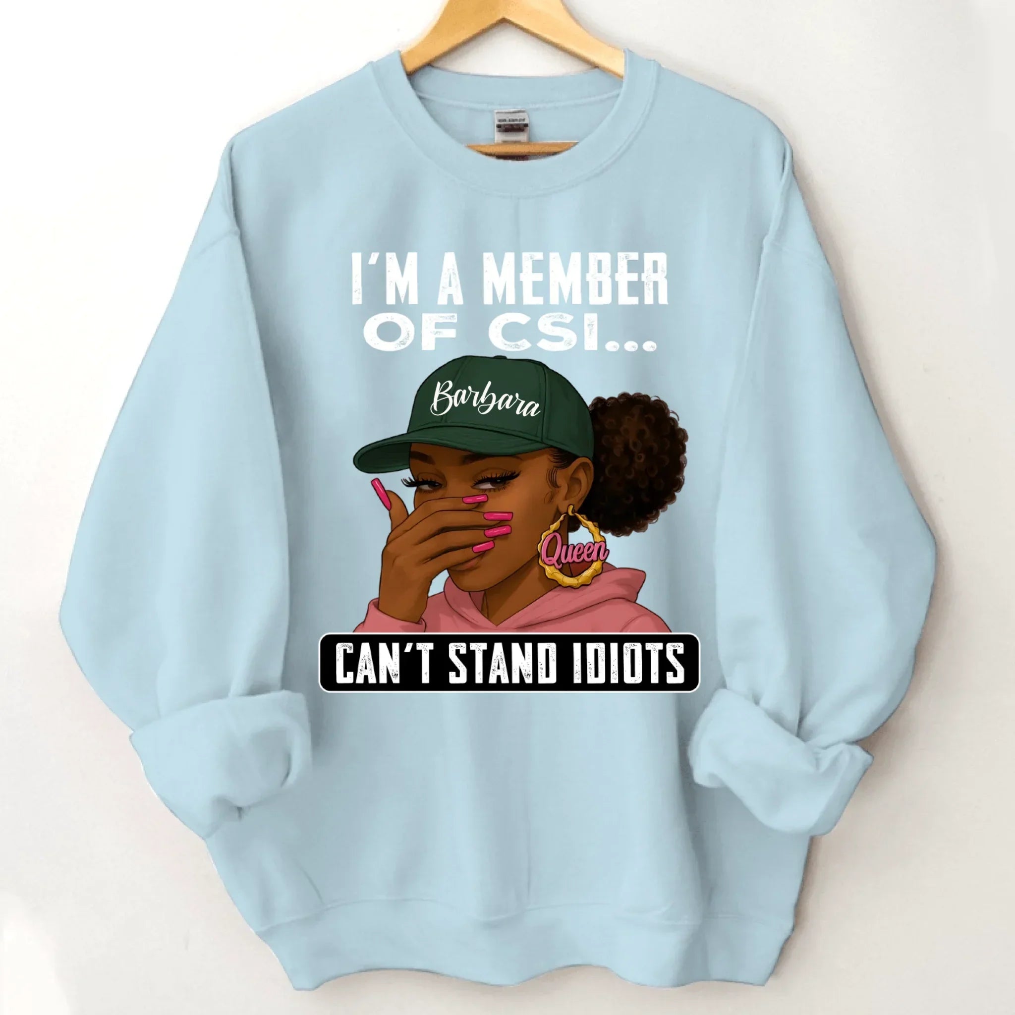 I Am A Member Of CSI - Personalized 2D Unisex T-shirt - Joliny