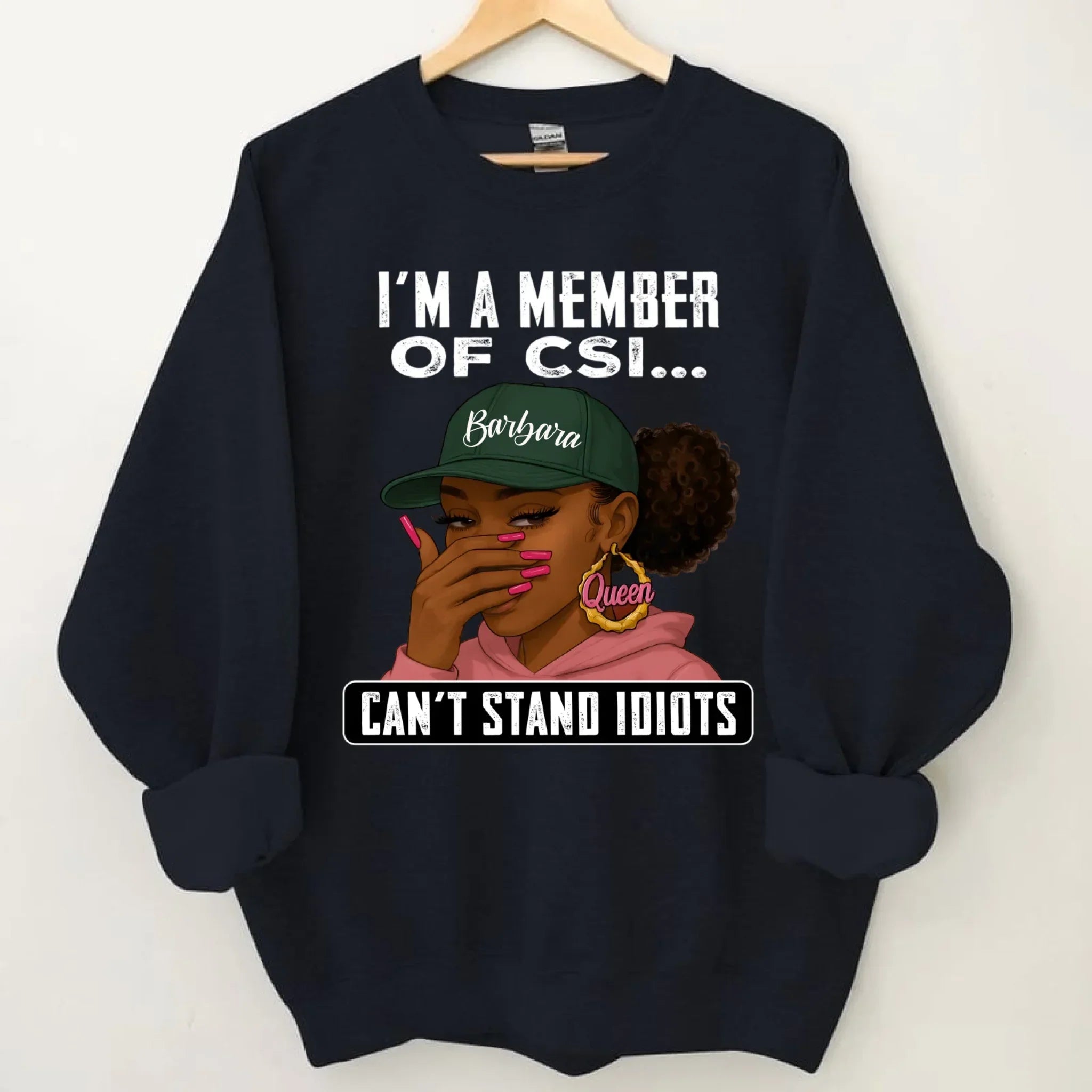 I Am A Member Of CSI - Personalized 2D Unisex T-shirt - Joliny