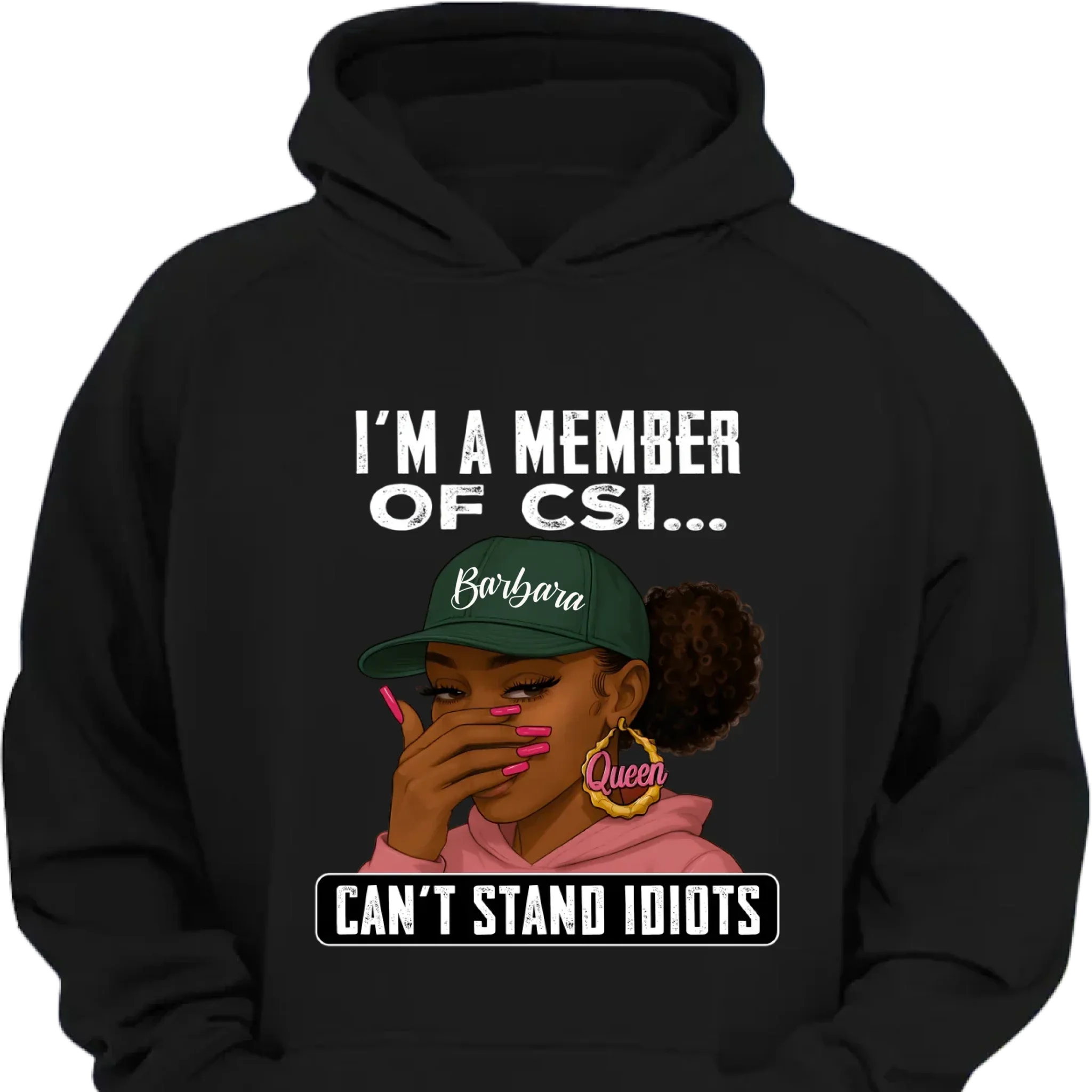 I Am A Member Of CSI - Personalized 2D Unisex T-shirt - Joliny