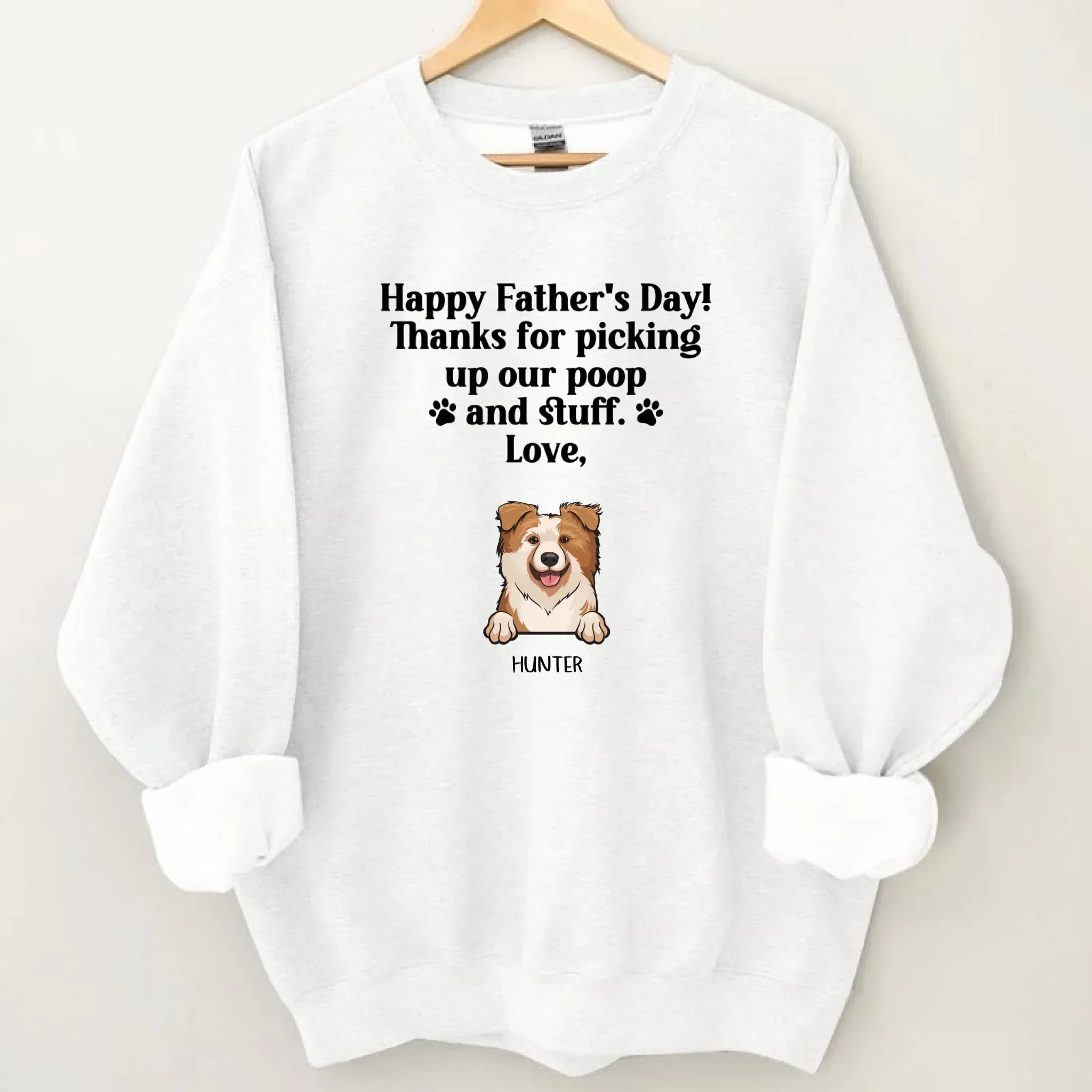 Thank For Picking Up Our Poop - Custom Clothes for Pet Lovers - Father's Day Gift - Joliny