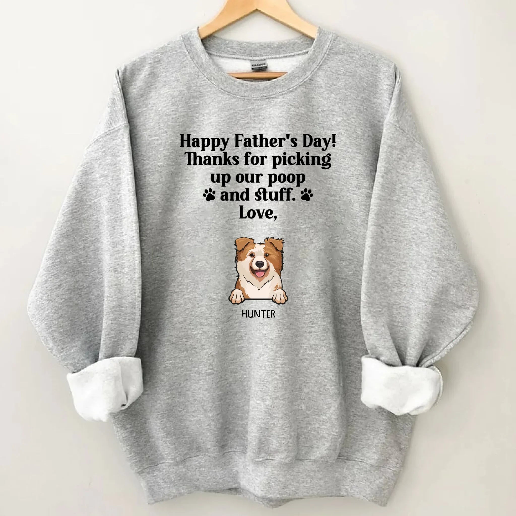 Thank For Picking Up Our Poop - Custom Clothes for Pet Lovers - Father's Day Gift - Joliny