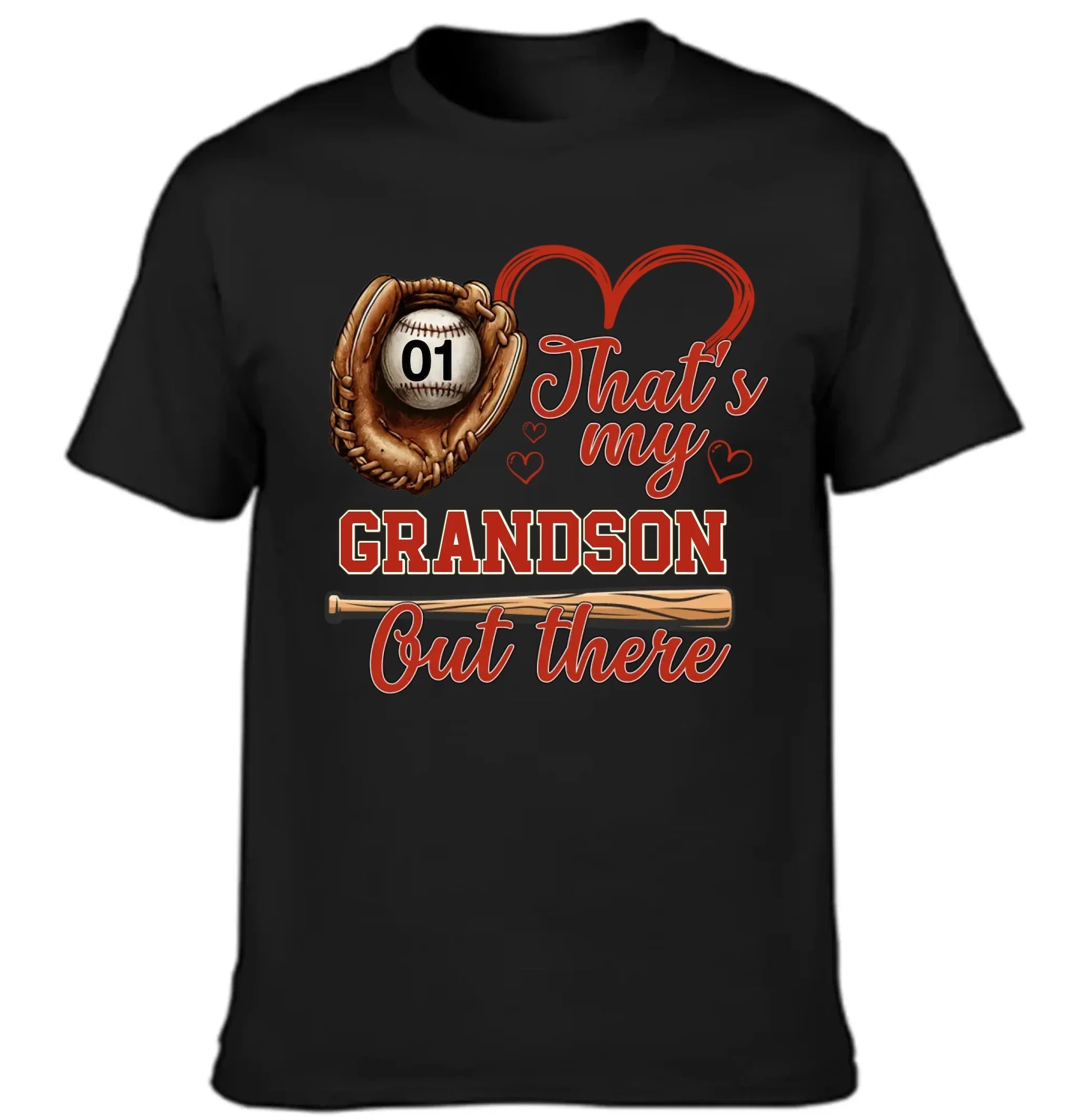 Personalized That's My Grandson/Granddaughter Out There - 3/4 Baseball Shirt - Joliny