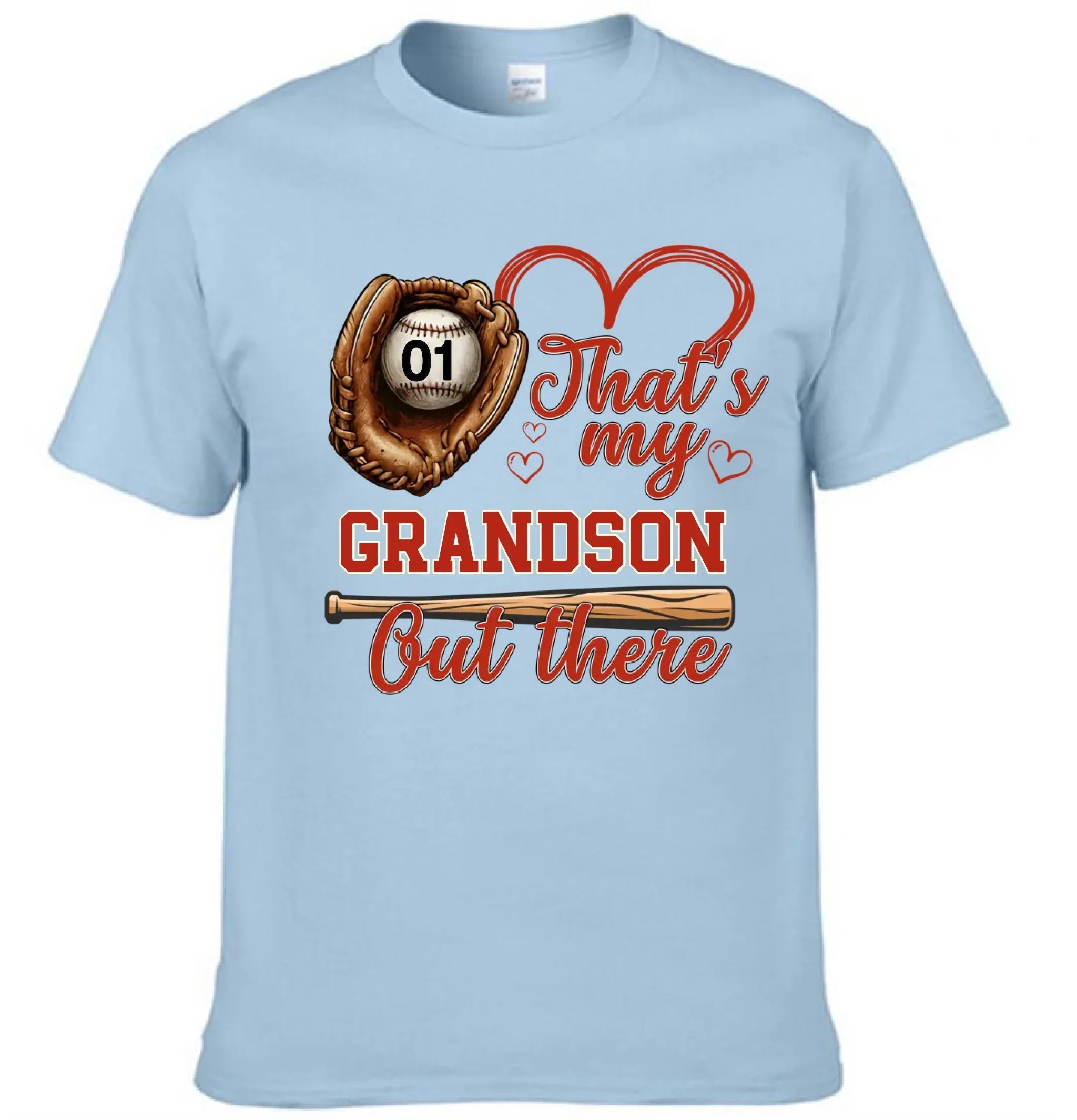 Personalized That's My Grandson/Granddaughter Out There - 3/4 Baseball Shirt - Joliny