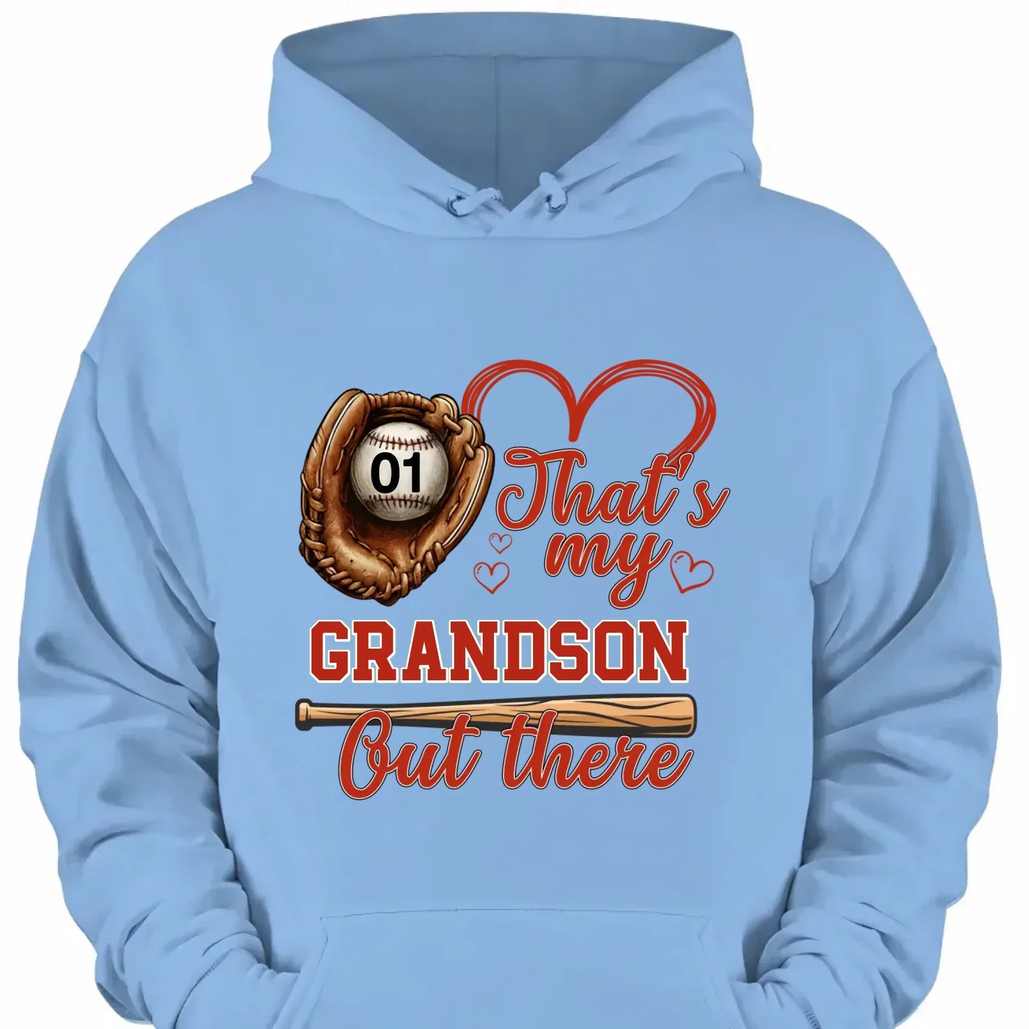 Personalized That's My Grandson/Granddaughter Out There - 3/4 Baseball Shirt - Joliny