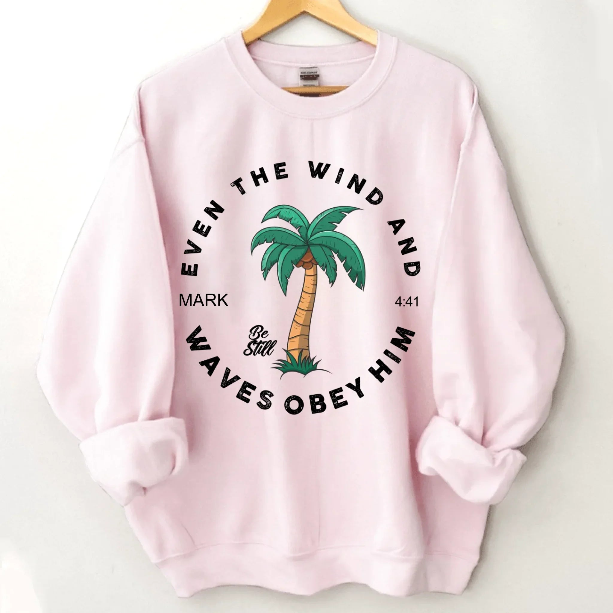 Casual Christian Scripture - Coconut Tree Pattern Printed Clothing - Joliny