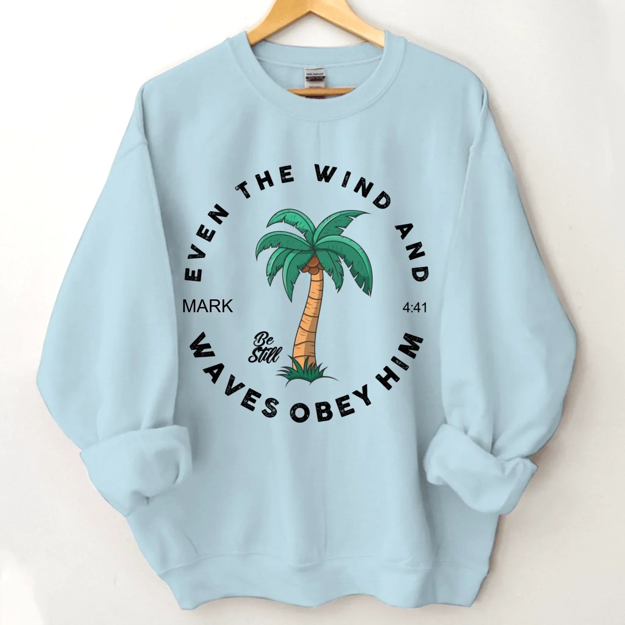 Casual Christian Scripture - Coconut Tree Pattern Printed Clothing - Joliny