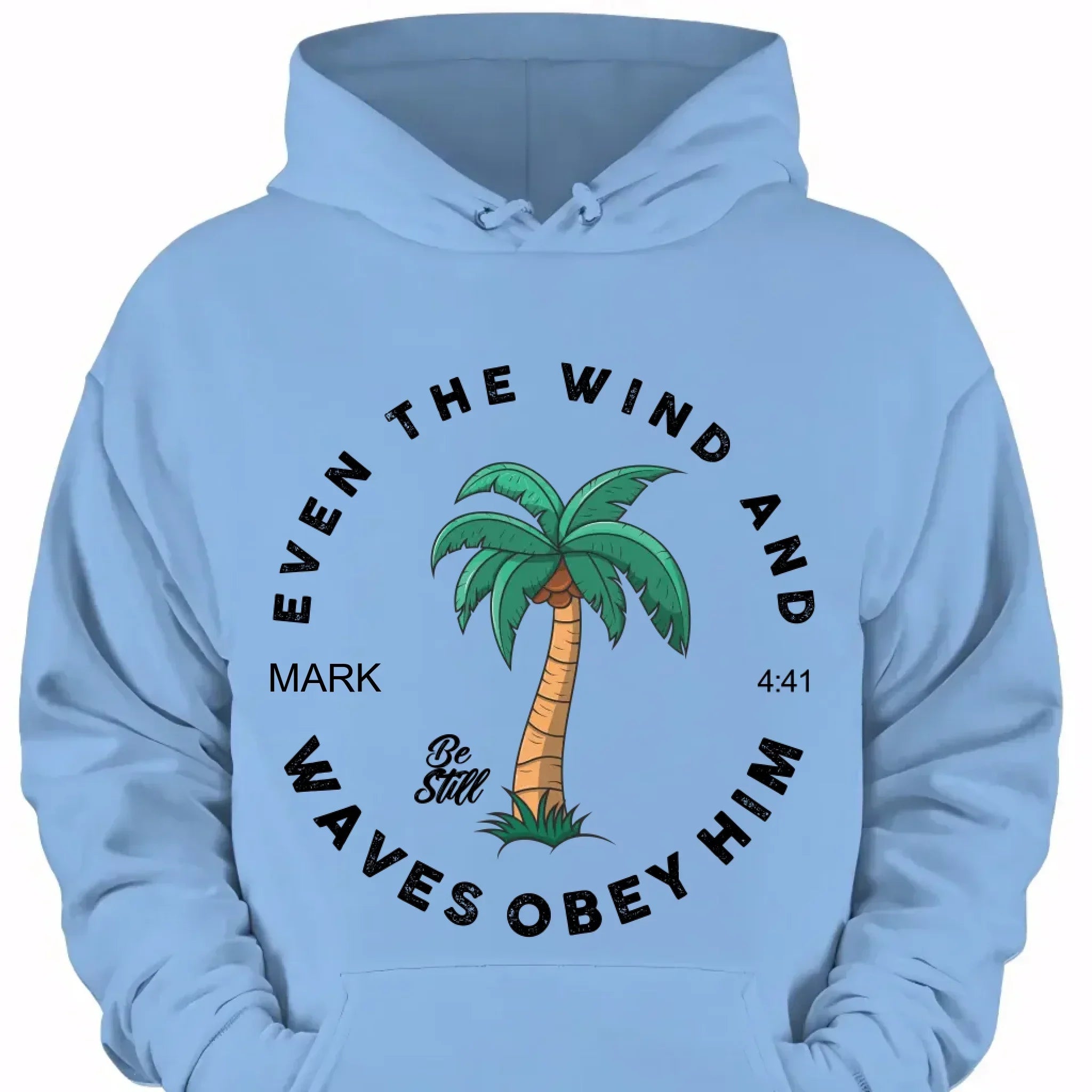 Casual Christian Scripture - Coconut Tree Pattern Printed Clothing - Joliny