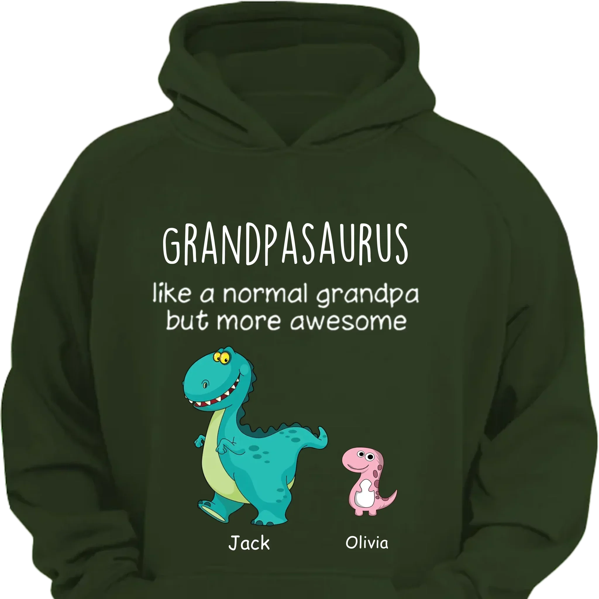 Grandpasaurus And Kids Personalized Shirt - Joliny