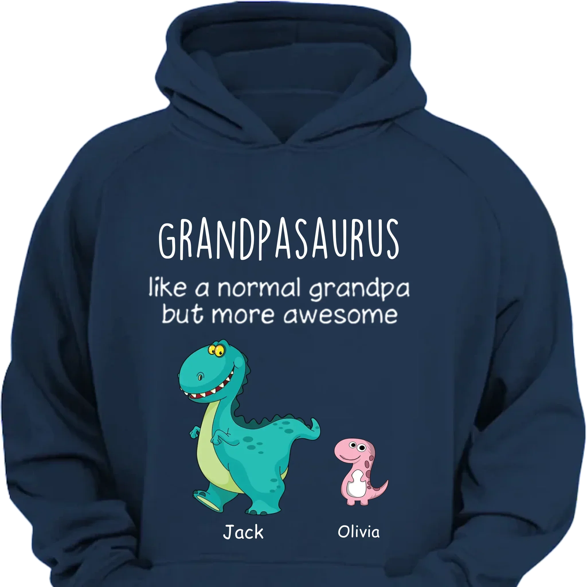 Grandpasaurus And Kids Personalized Shirt - Joliny