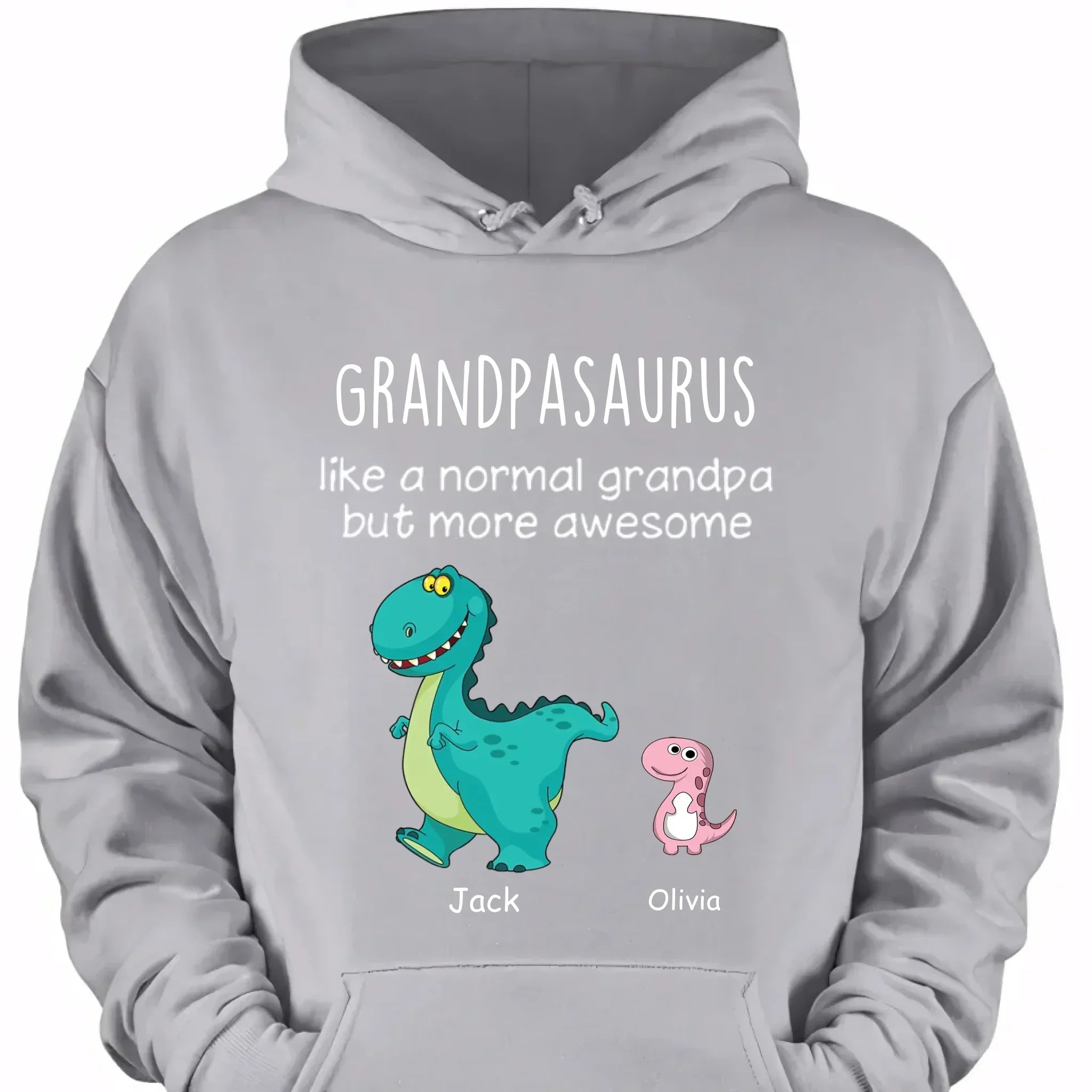 Grandpasaurus And Kids Personalized Shirt - Joliny
