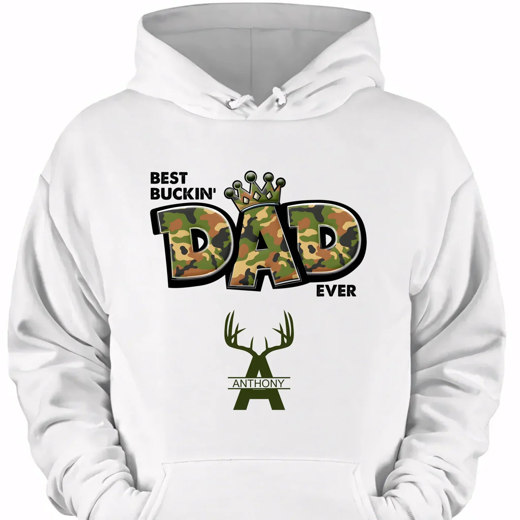Best Buckin Dad Ever - Personalized Clothes - Joliny