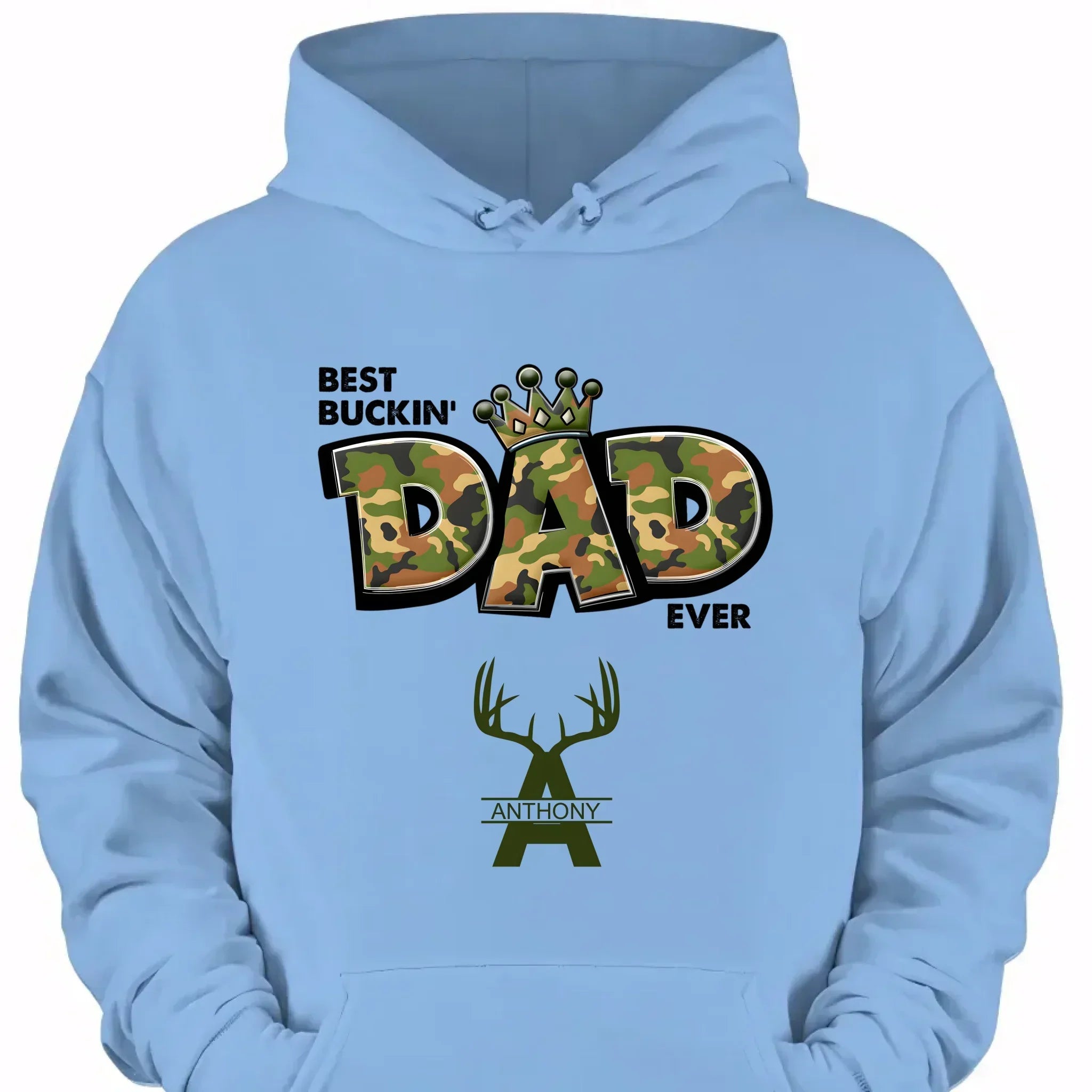 Best Buckin Dad Ever - Personalized Clothes - Joliny