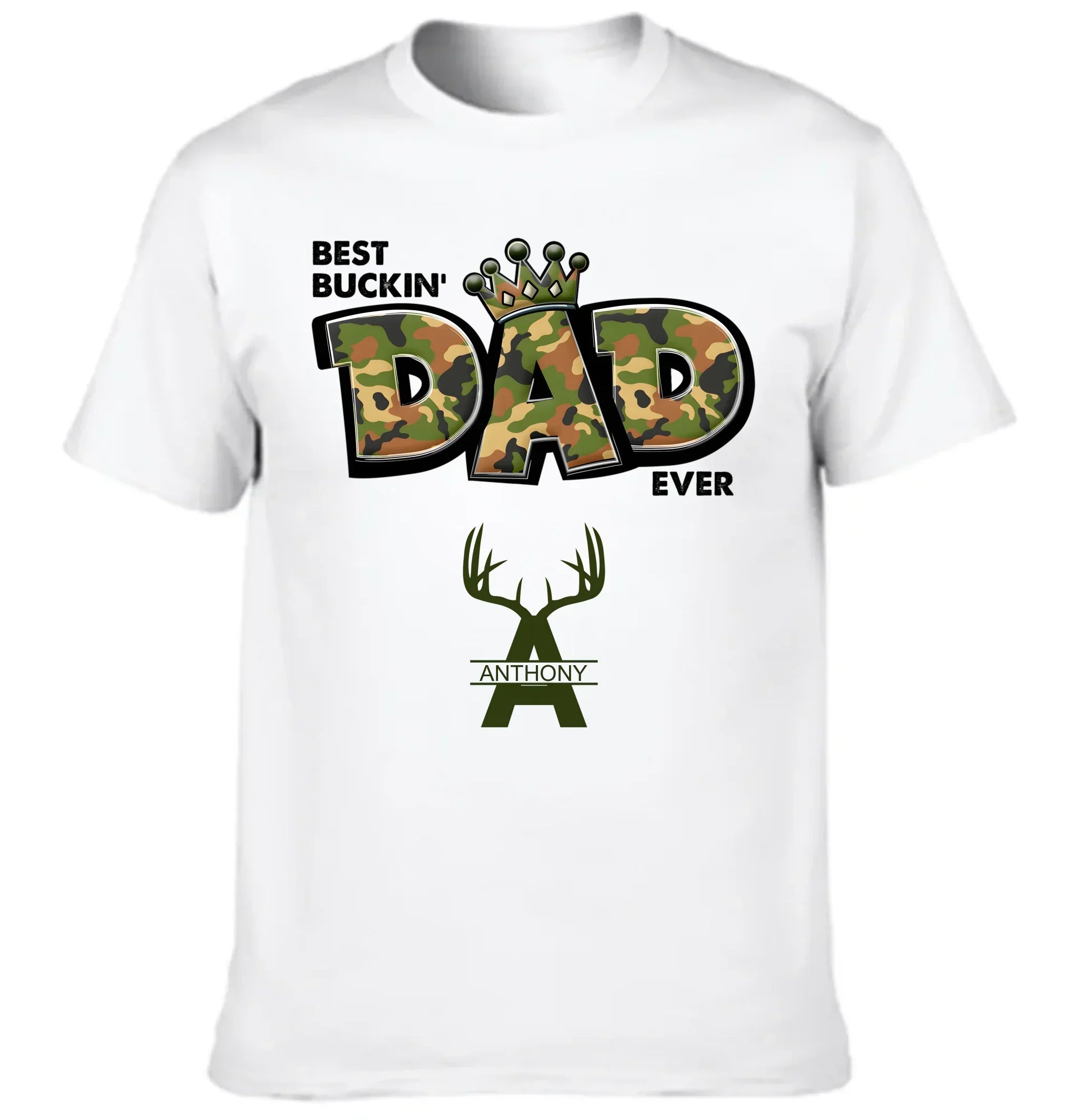 Best Buckin Dad Ever - Personalized Clothes - Joliny