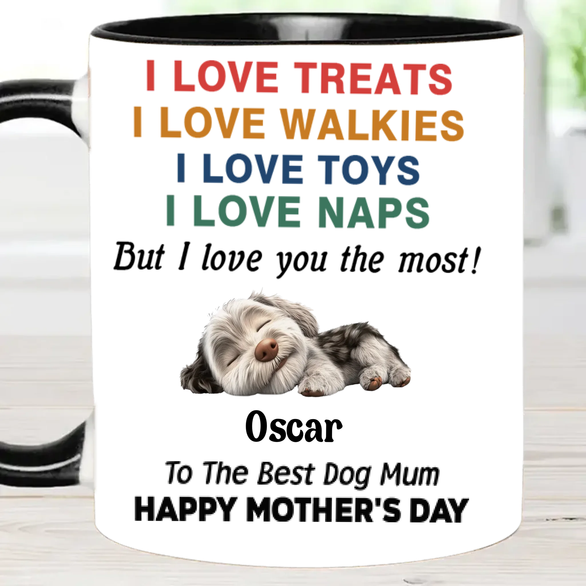 Love You The Most Version - Personalized Custom Coffee Mug - Joliny