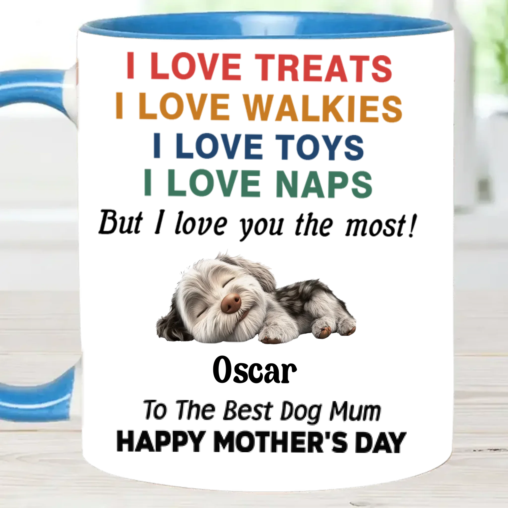 Love You The Most Version - Personalized Custom Coffee Mug - Joliny