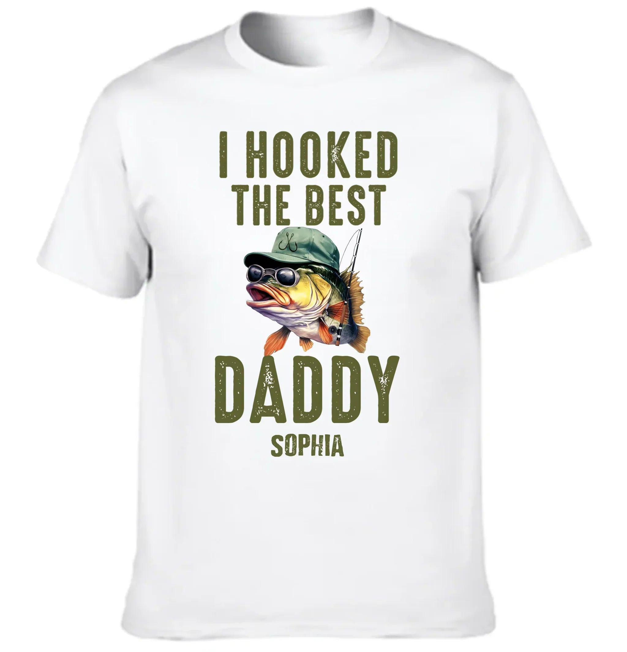 We Hooked The Best Dad, Grandpa, Papa - Personalized Shirt Father's Day - Joliny