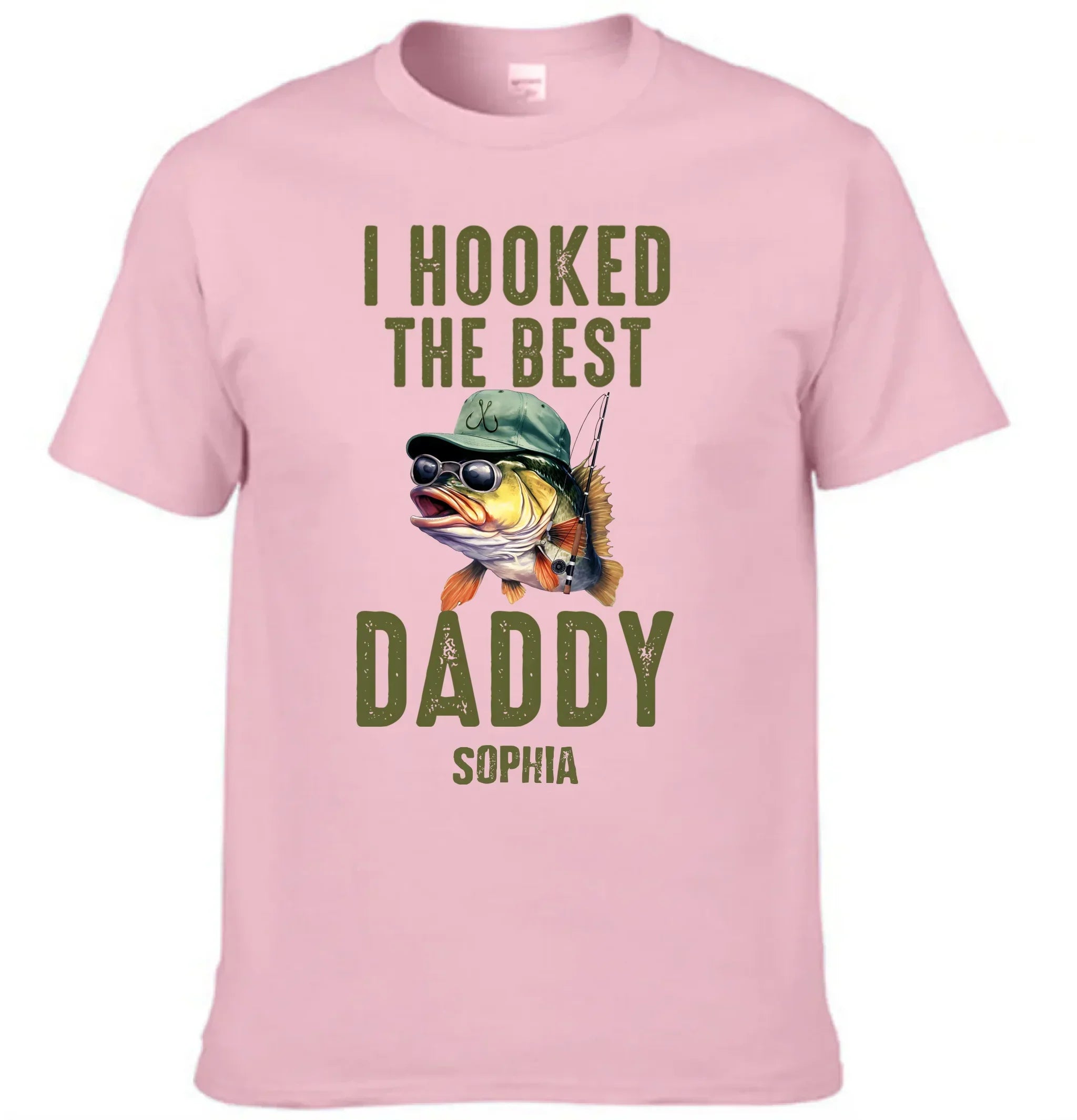 We Hooked The Best Dad, Grandpa, Papa - Personalized Shirt Father's Day - Joliny