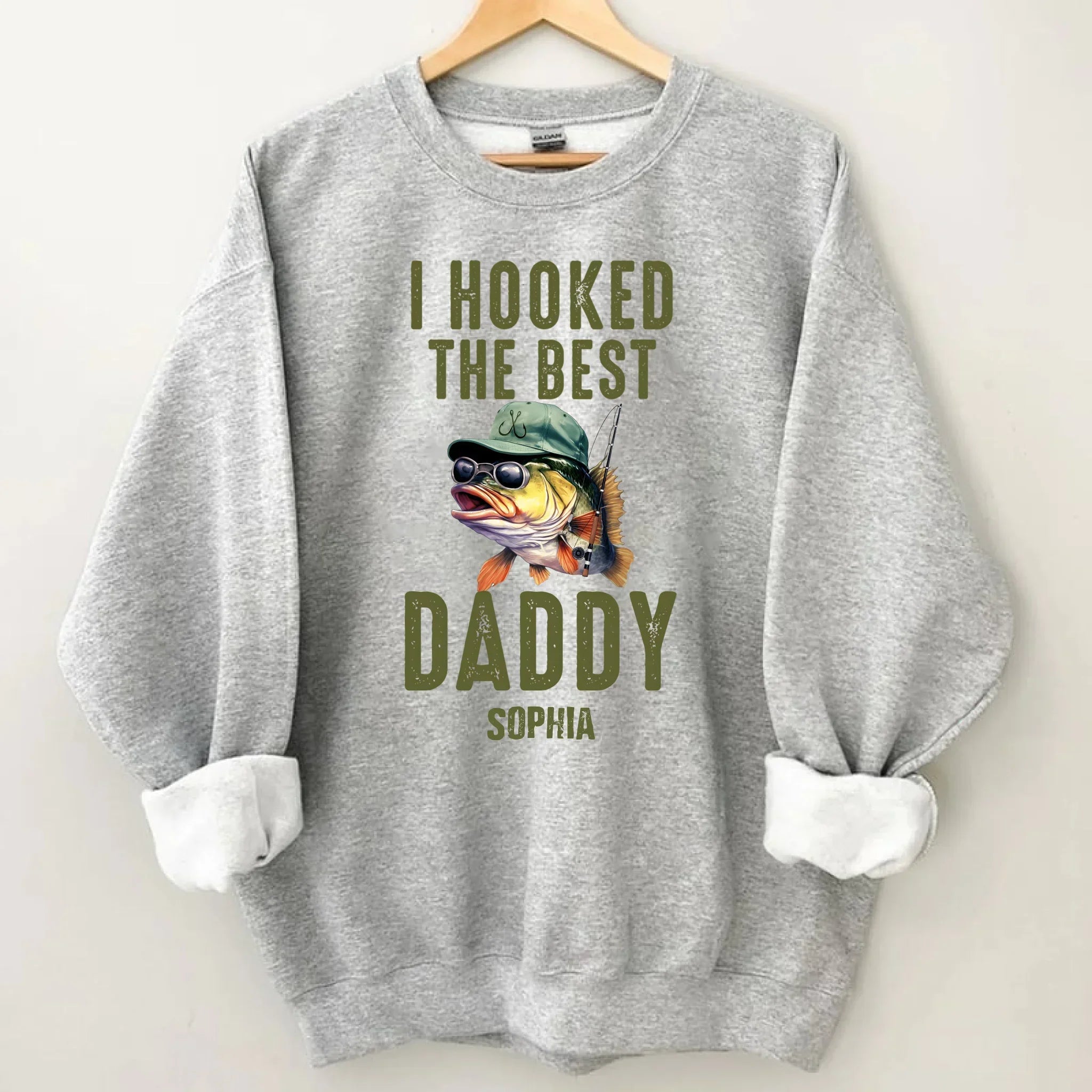 We Hooked The Best Dad, Grandpa, Papa - Personalized Shirt Father's Day - Joliny
