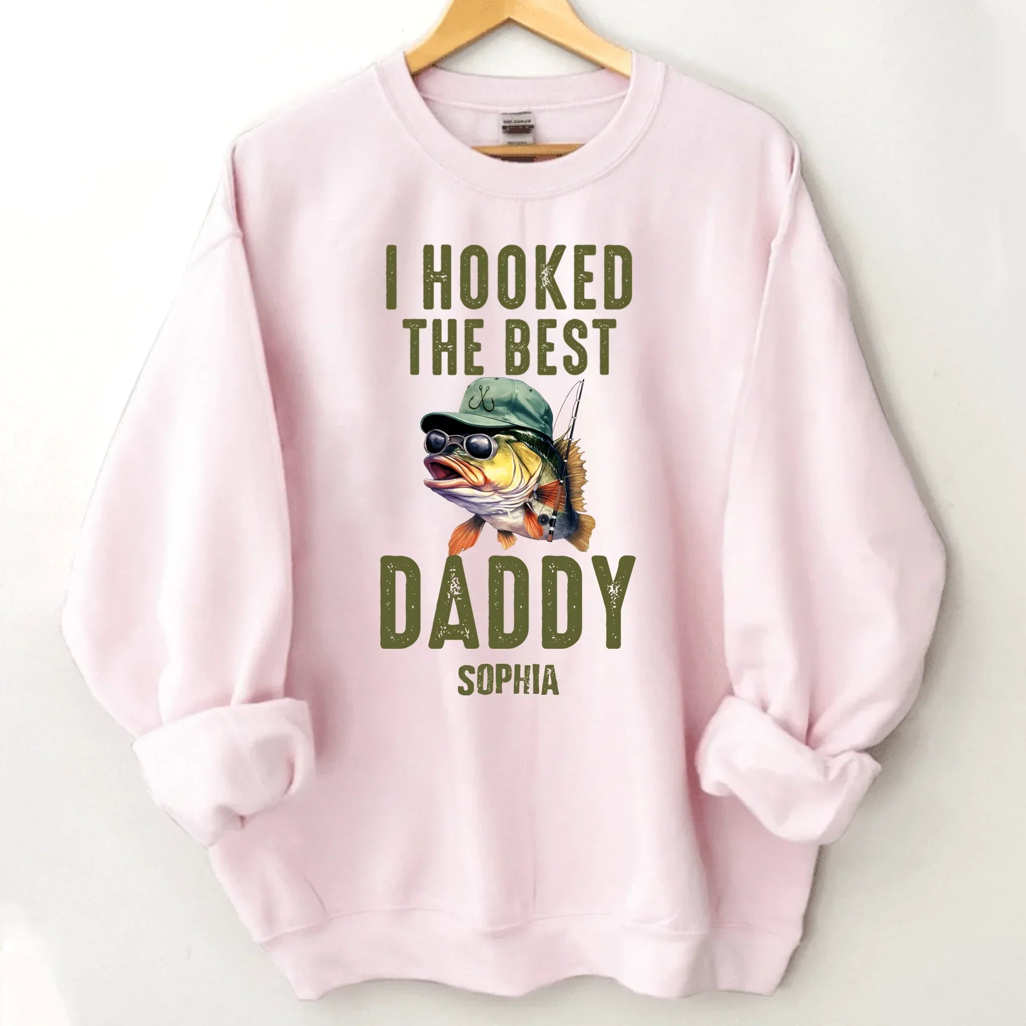 We Hooked The Best Dad, Grandpa, Papa - Personalized Shirt Father's Day - Joliny