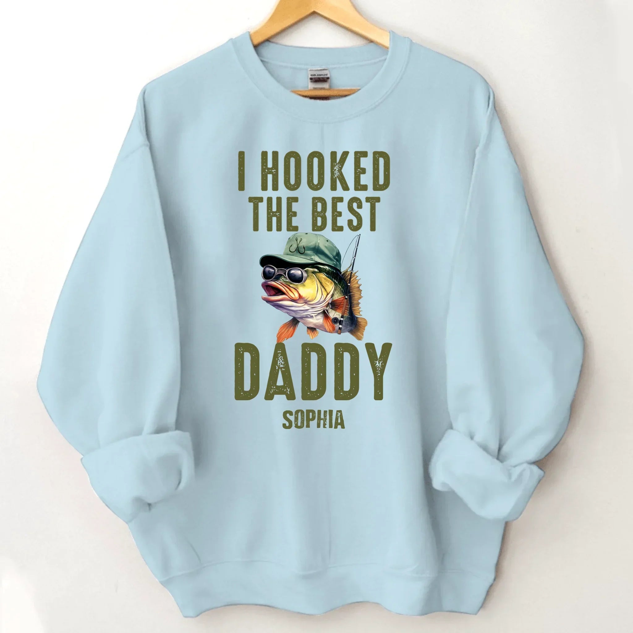 We Hooked The Best Dad, Grandpa, Papa - Personalized Shirt Father's Day - Joliny