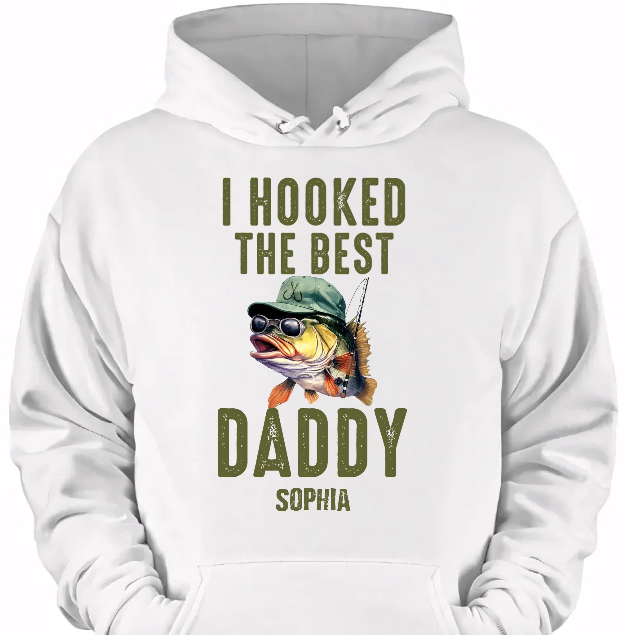 We Hooked The Best Dad, Grandpa, Papa - Personalized Shirt Father's Day - Joliny