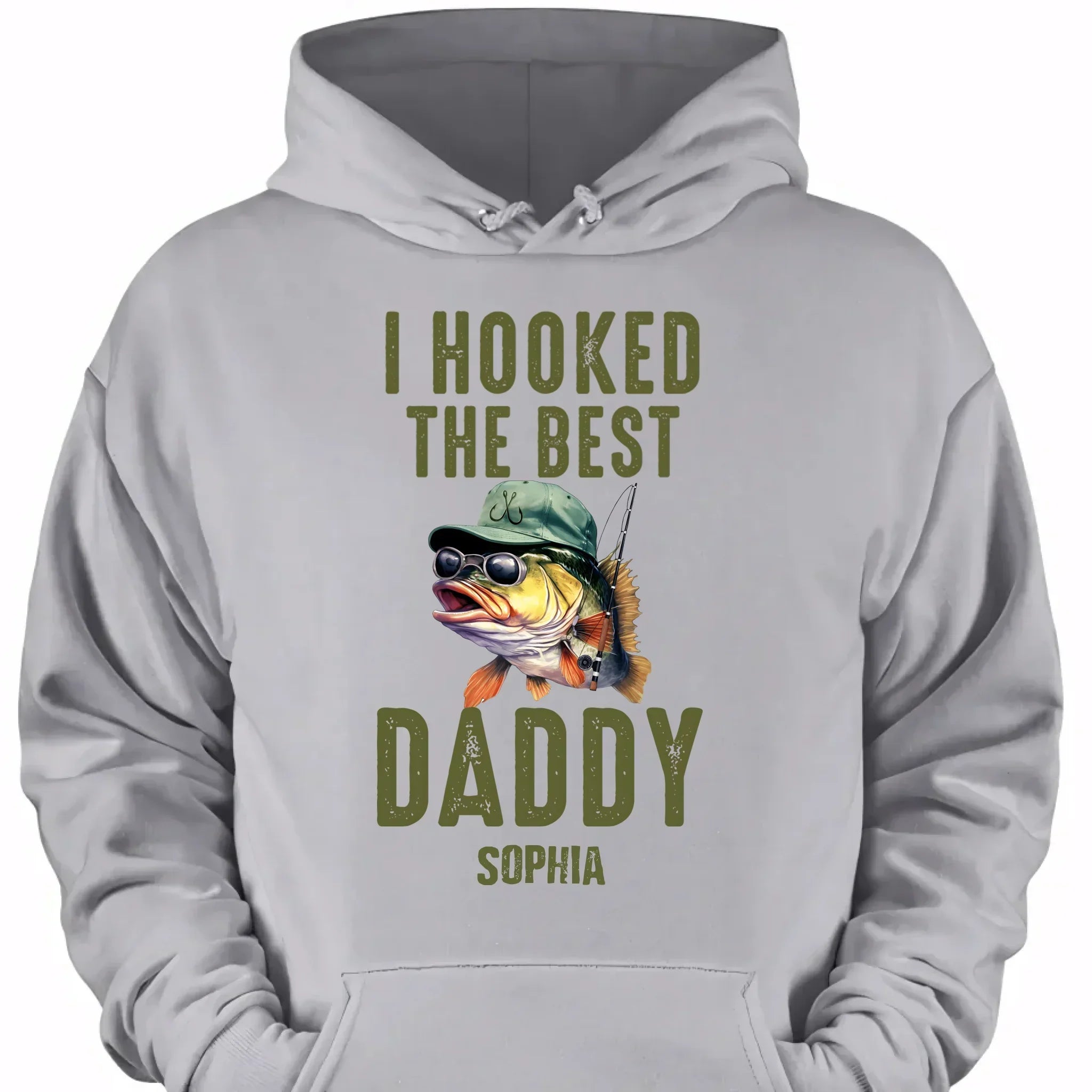 We Hooked The Best Dad, Grandpa, Papa - Personalized Shirt Father's Day - Joliny