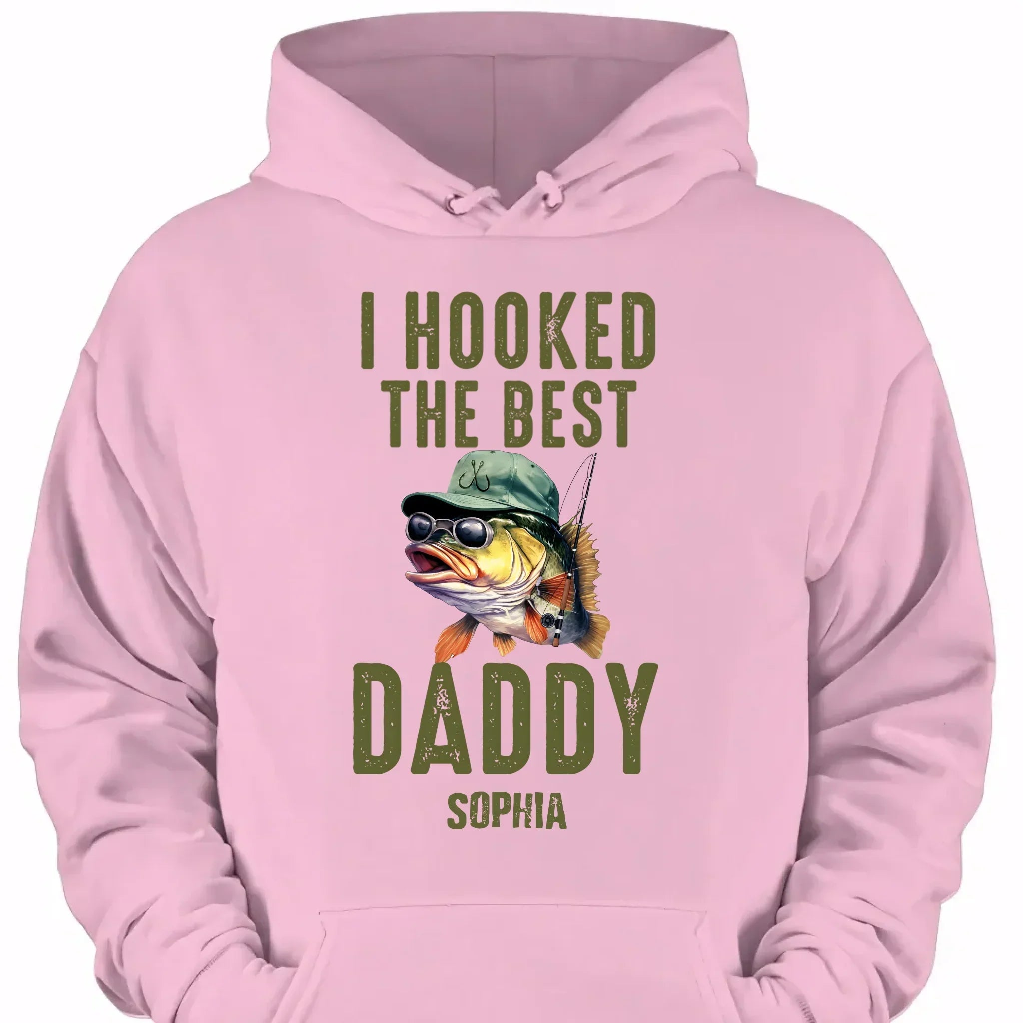We Hooked The Best Dad, Grandpa, Papa - Personalized Shirt Father's Day - Joliny
