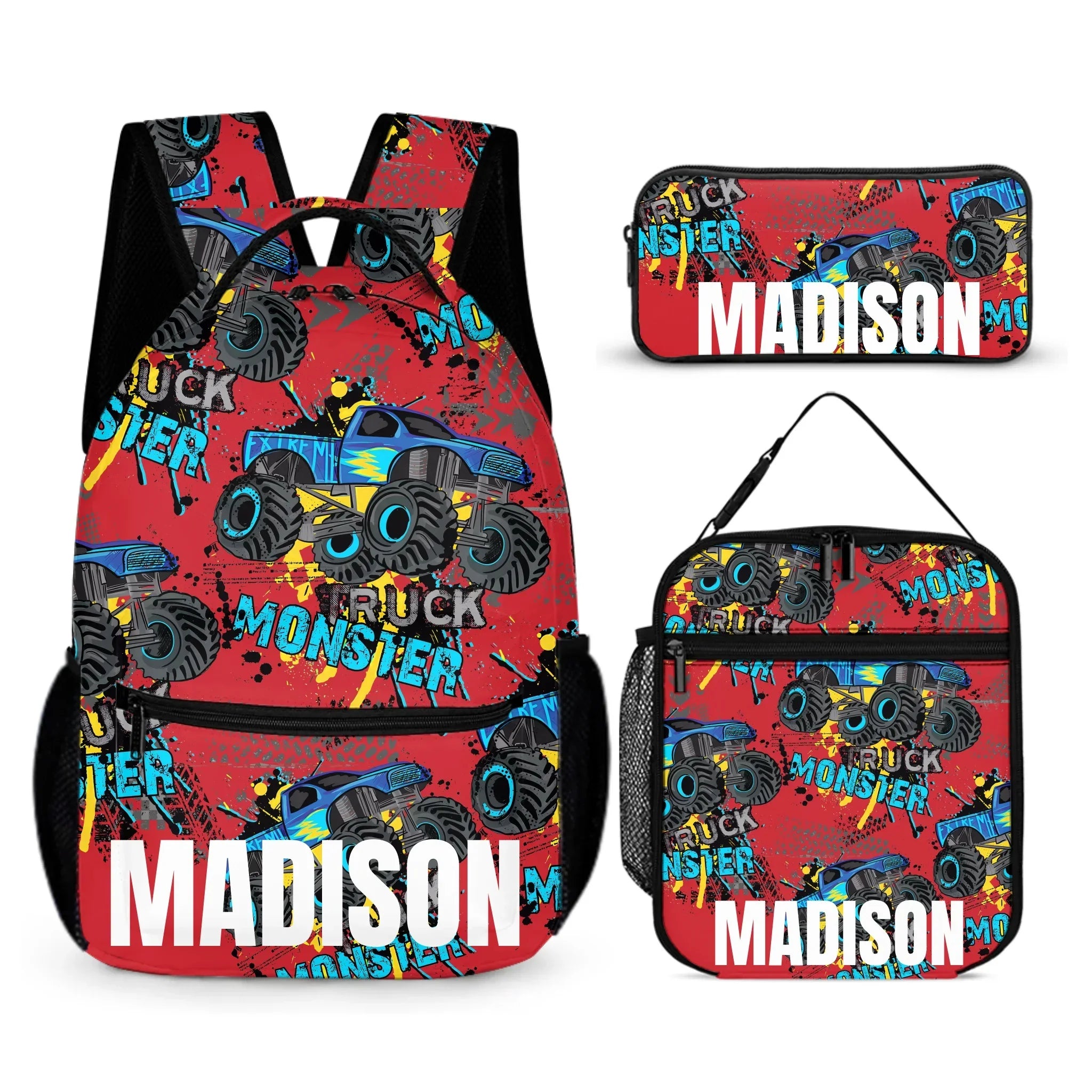 Customized Name-Engraved Backpack - Personalized Character - Gift for Children