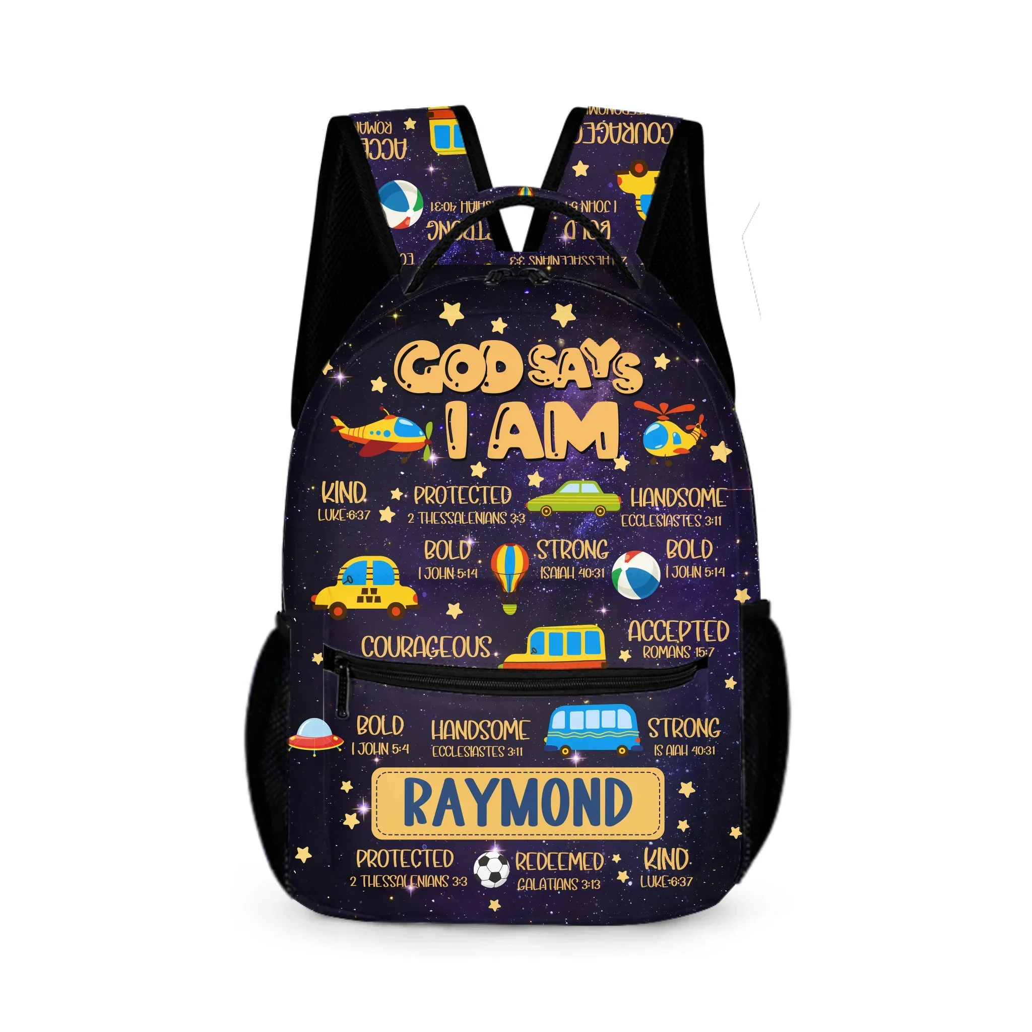 God Says I Am - Personalized Backpack - Back-to-school Gift - Joliny