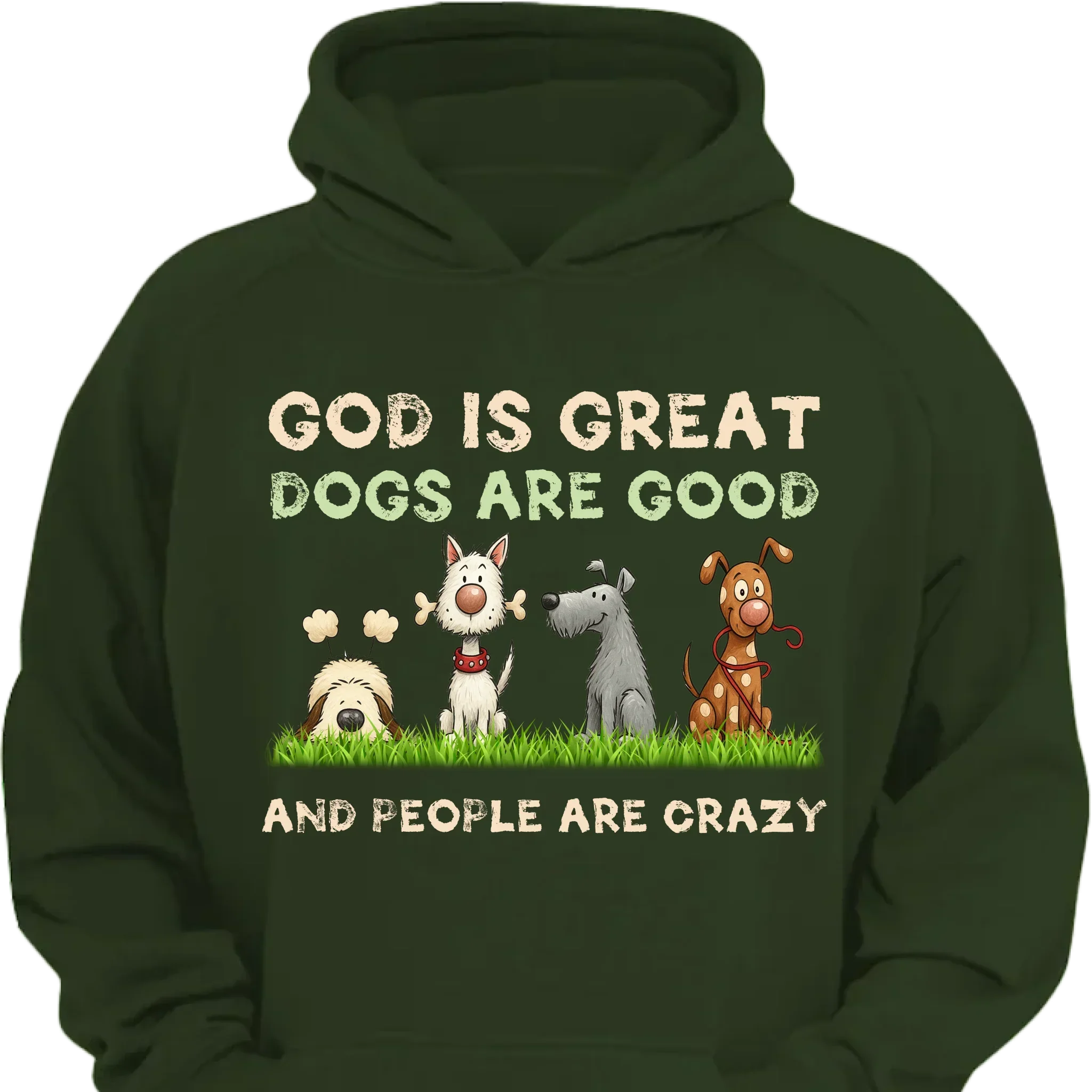 God Is Great Dog Are Good - Personalized Clothes - Joliny