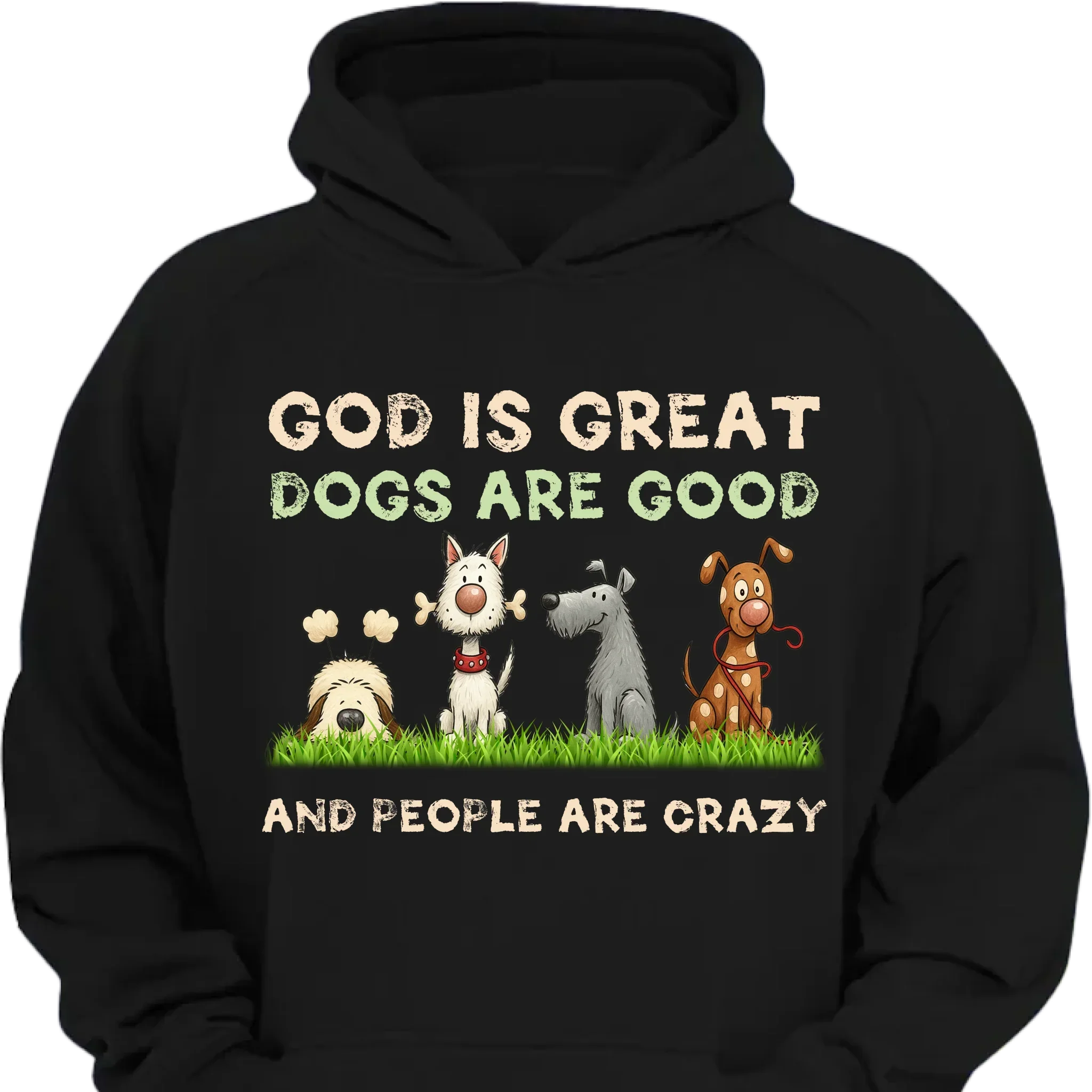 God Is Great Dog Are Good - Personalized Clothes - Joliny