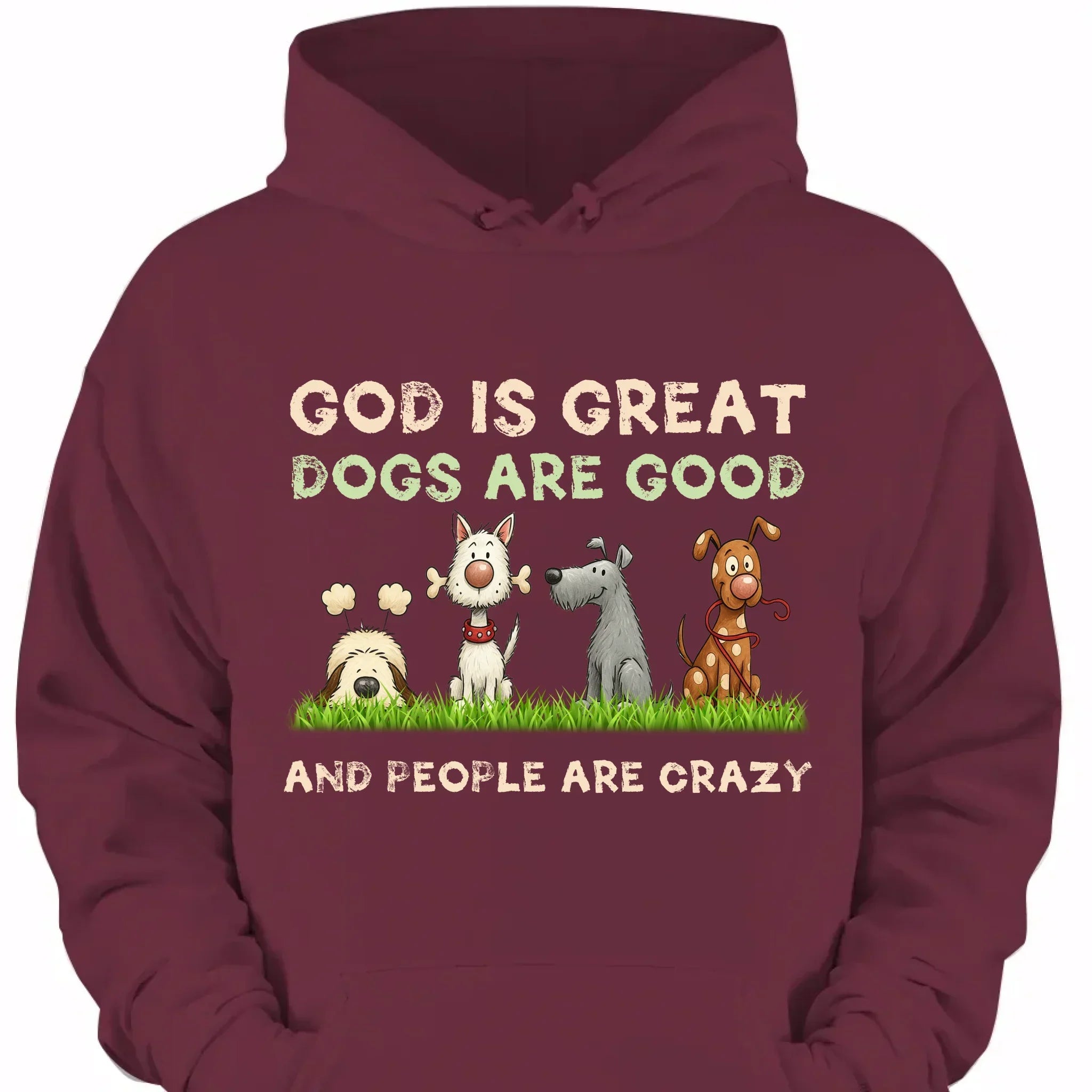 God Is Great Dog Are Good - Personalized Clothes - Joliny