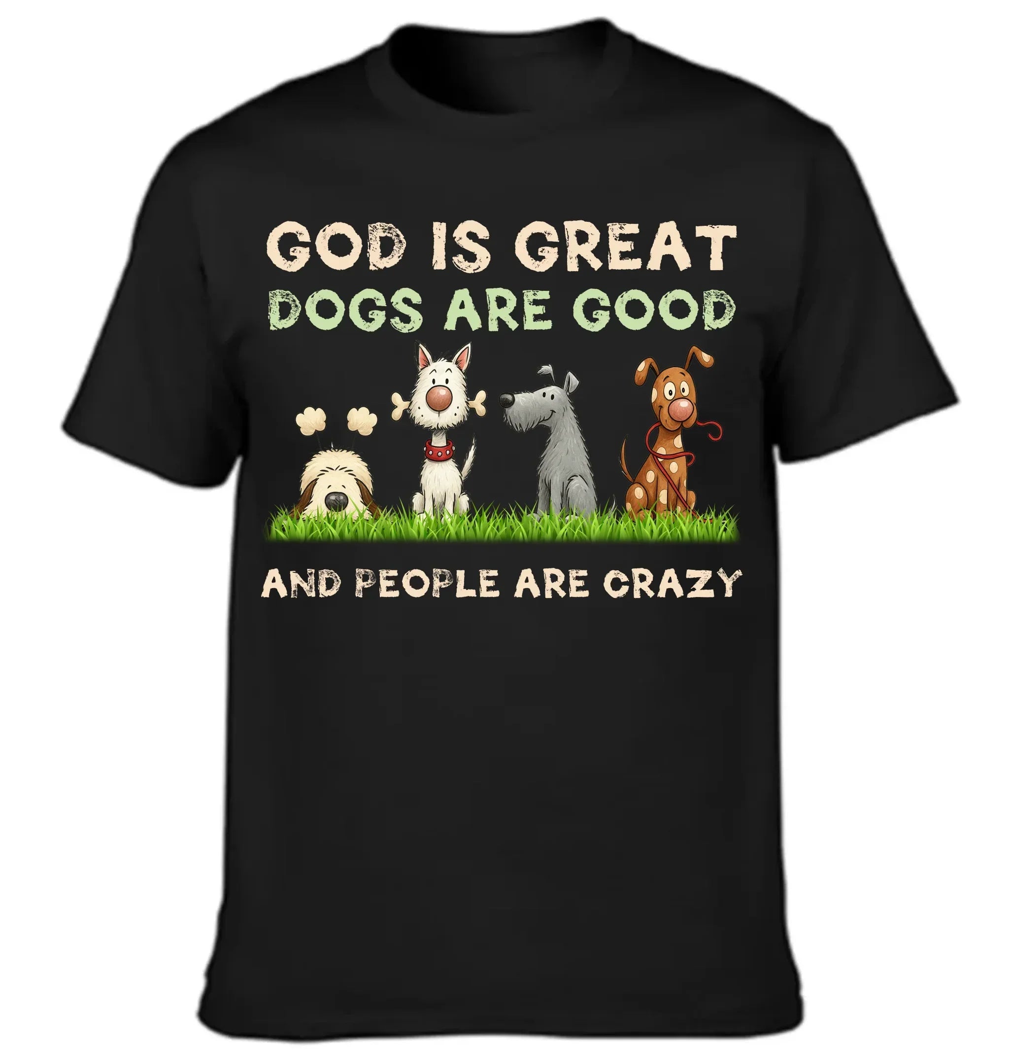 God Is Great Dog Are Good - Personalized Clothes - Joliny