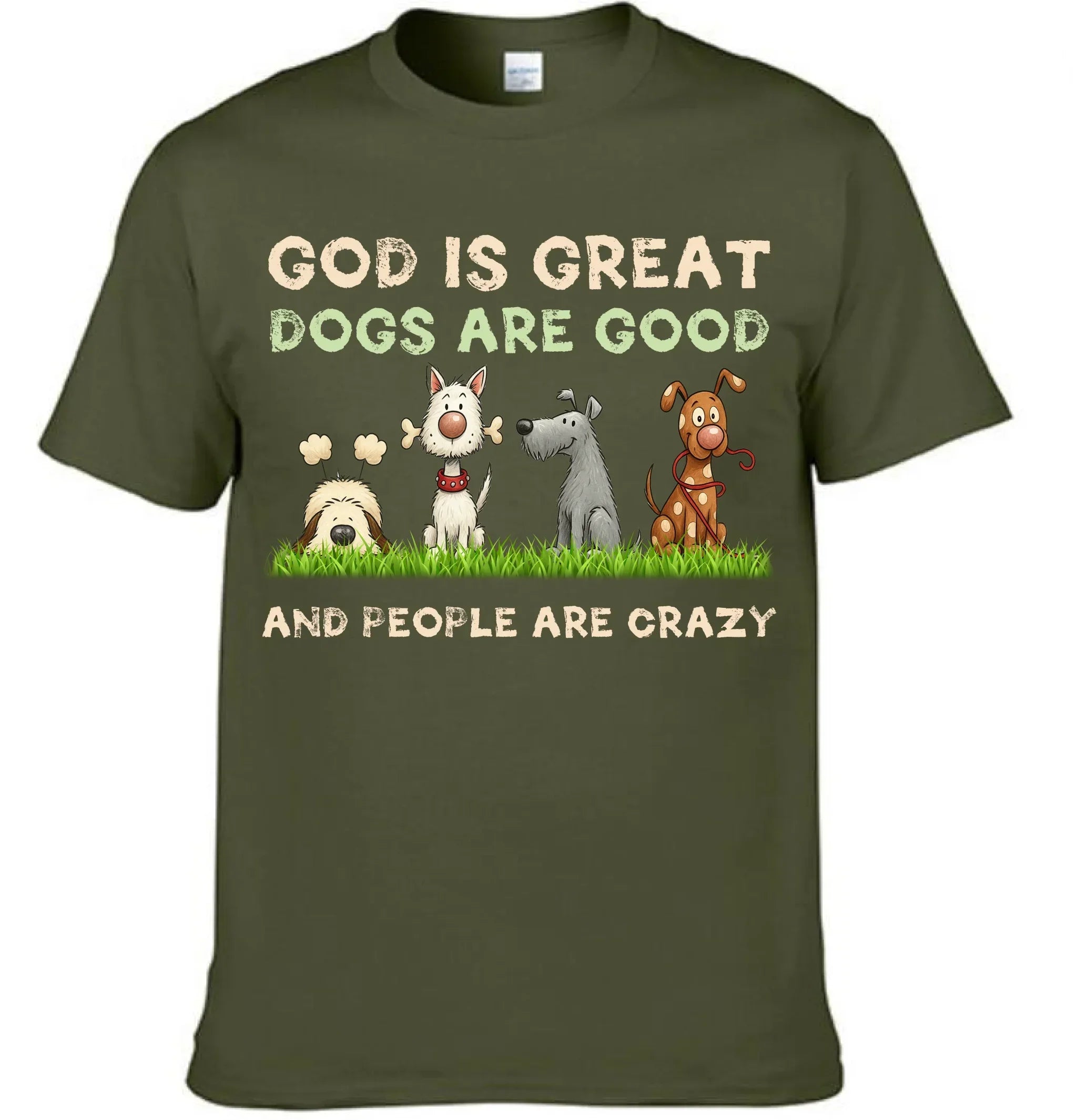 God Is Great Dog Are Good - Personalized Clothes - Joliny