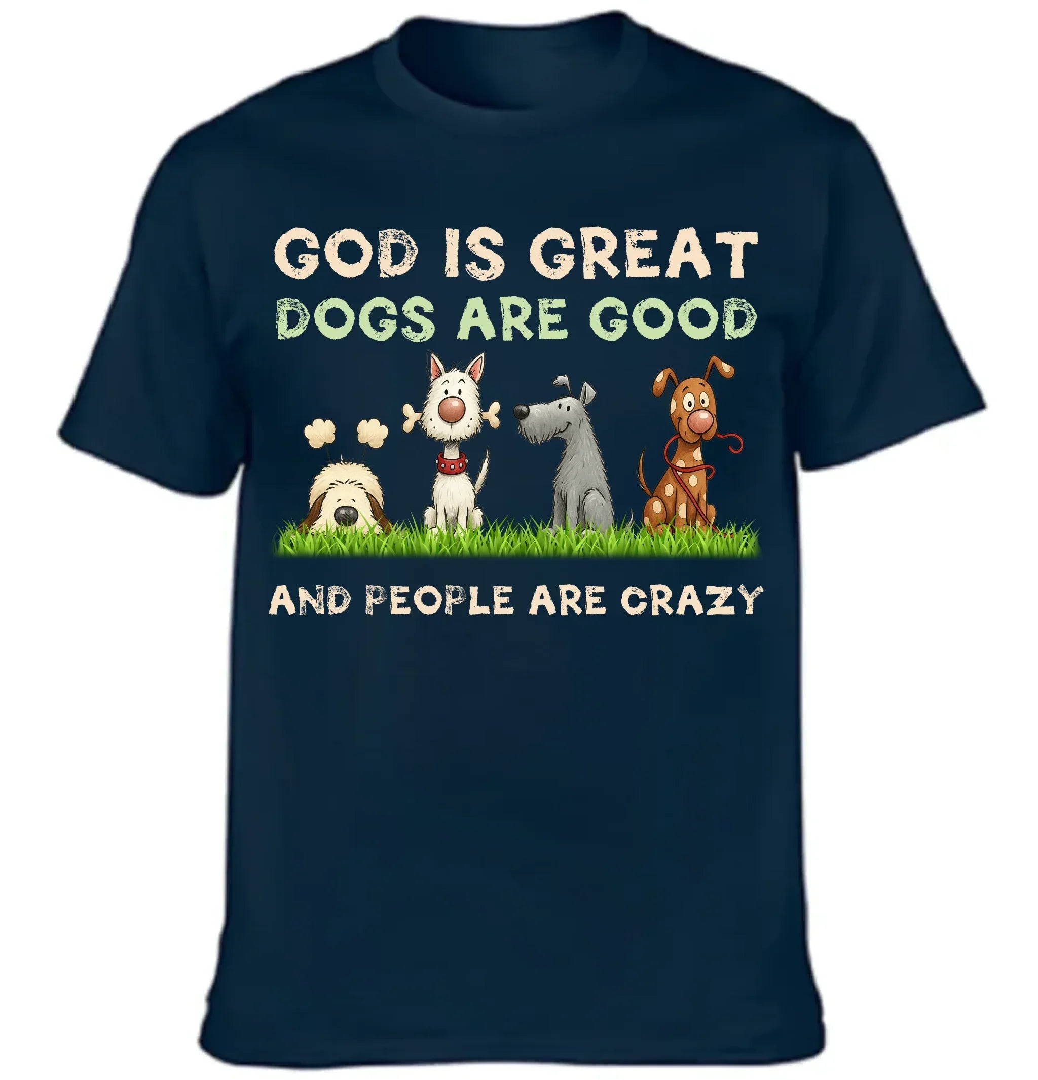 God Is Great Dog Are Good - Personalized Clothes - Joliny