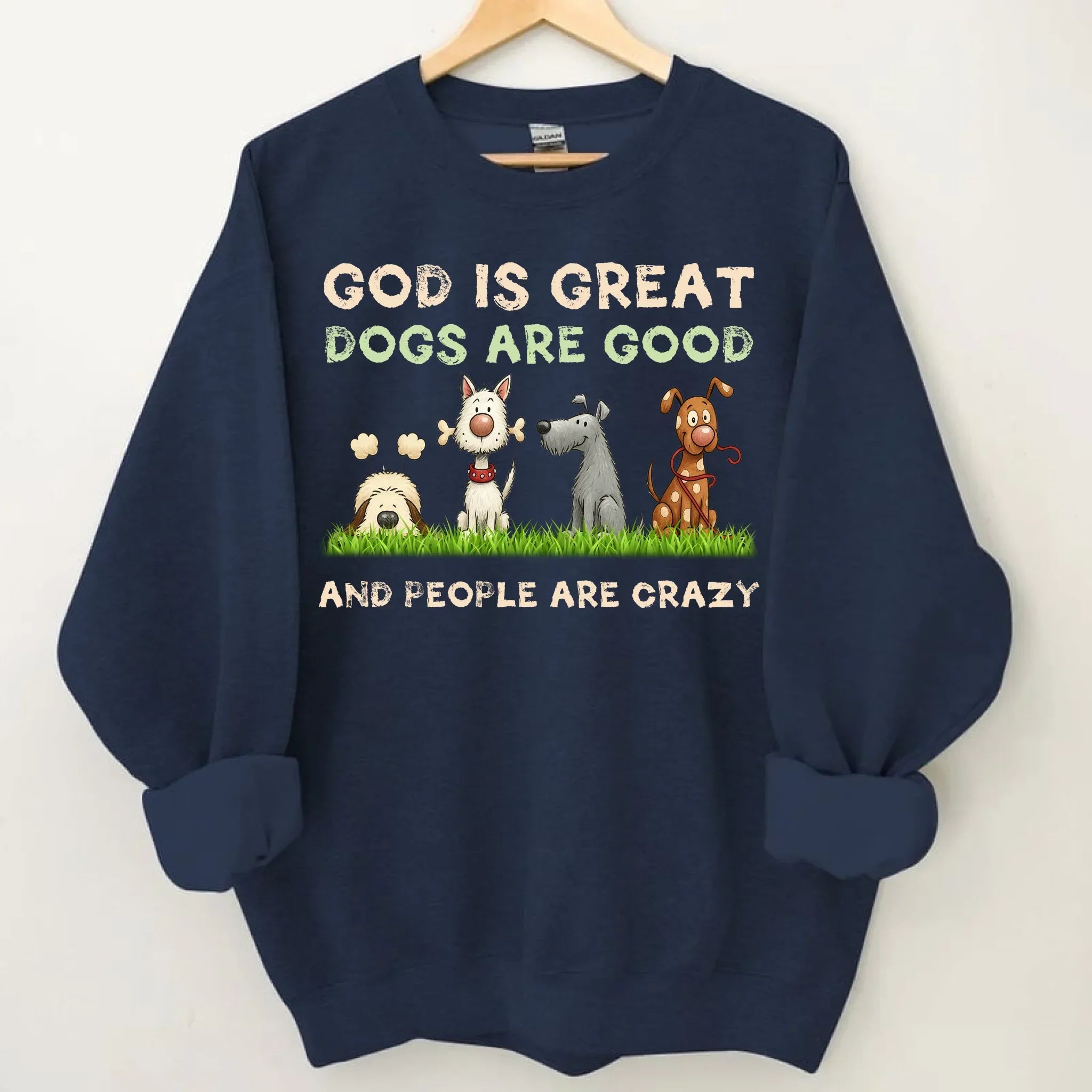 God Is Great Dog Are Good - Personalized Clothes - Joliny