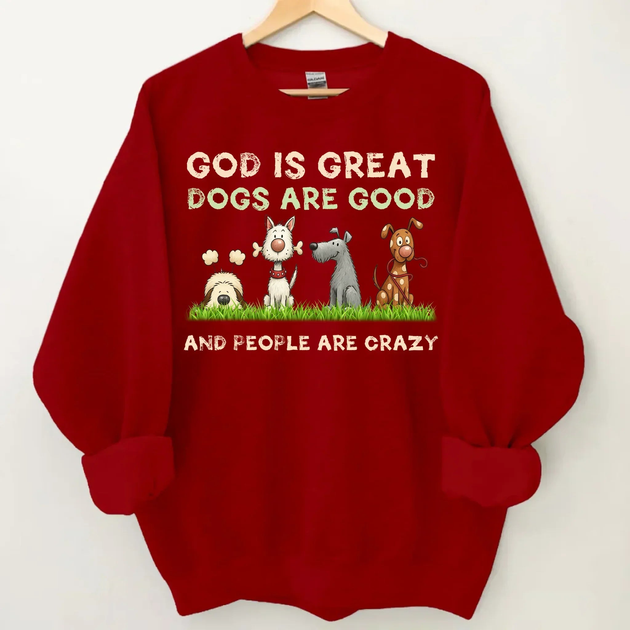 God Is Great Dog Are Good - Personalized Clothes - Joliny