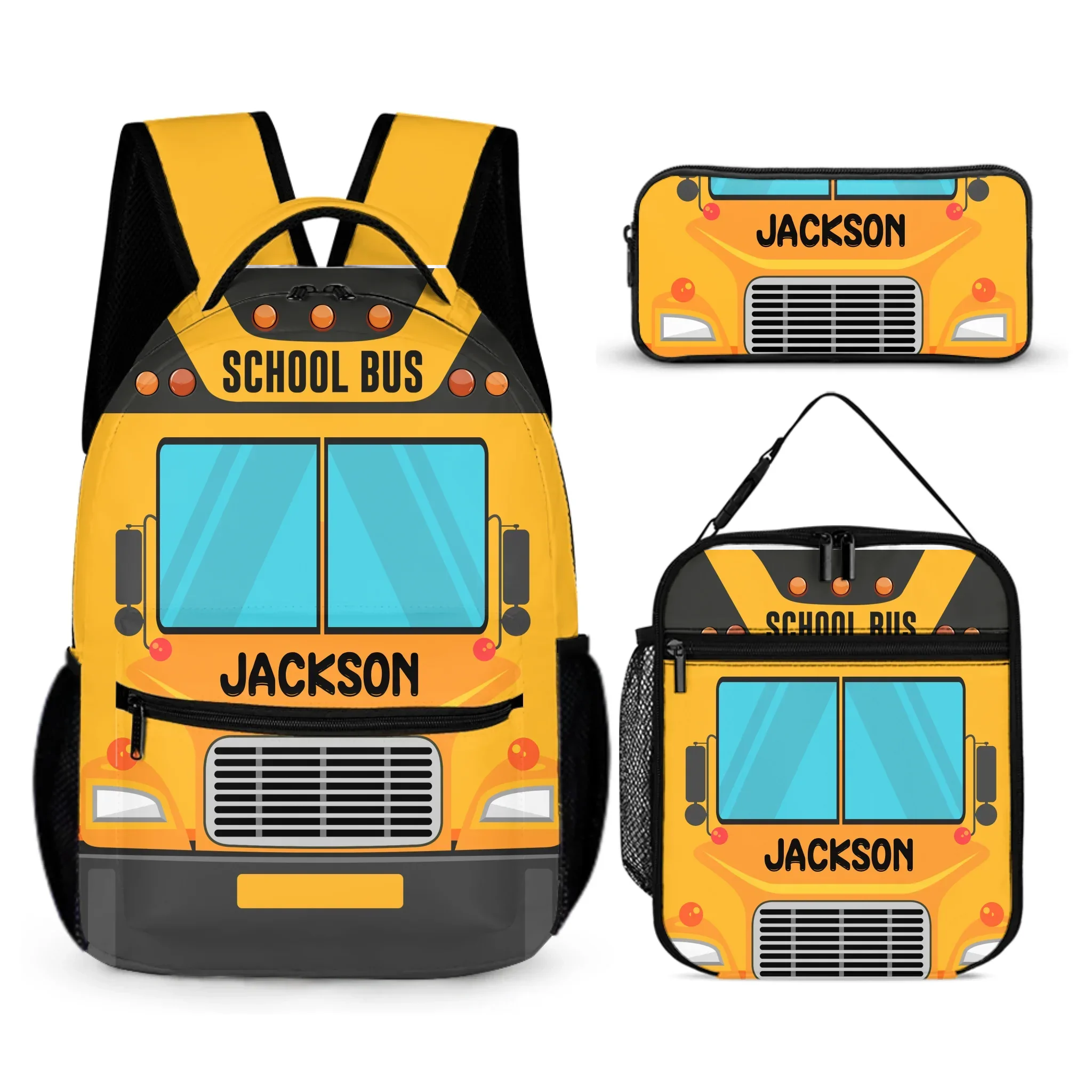 Personalized Name Custom Train Backpack - Back to School Gift for Kids - Joliny