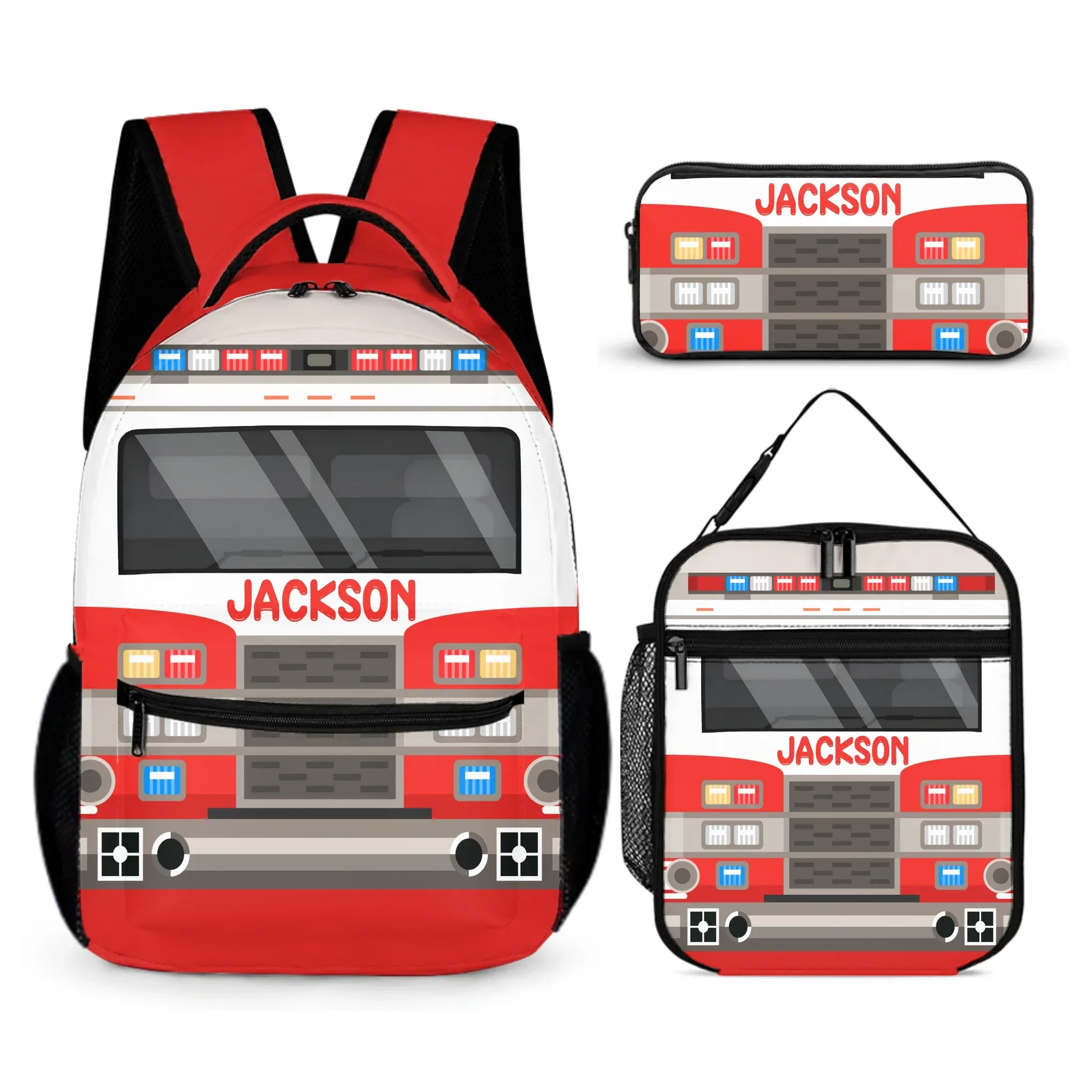 Personalized Name Custom Train Backpack - Back to School Gift for Kids - Joliny