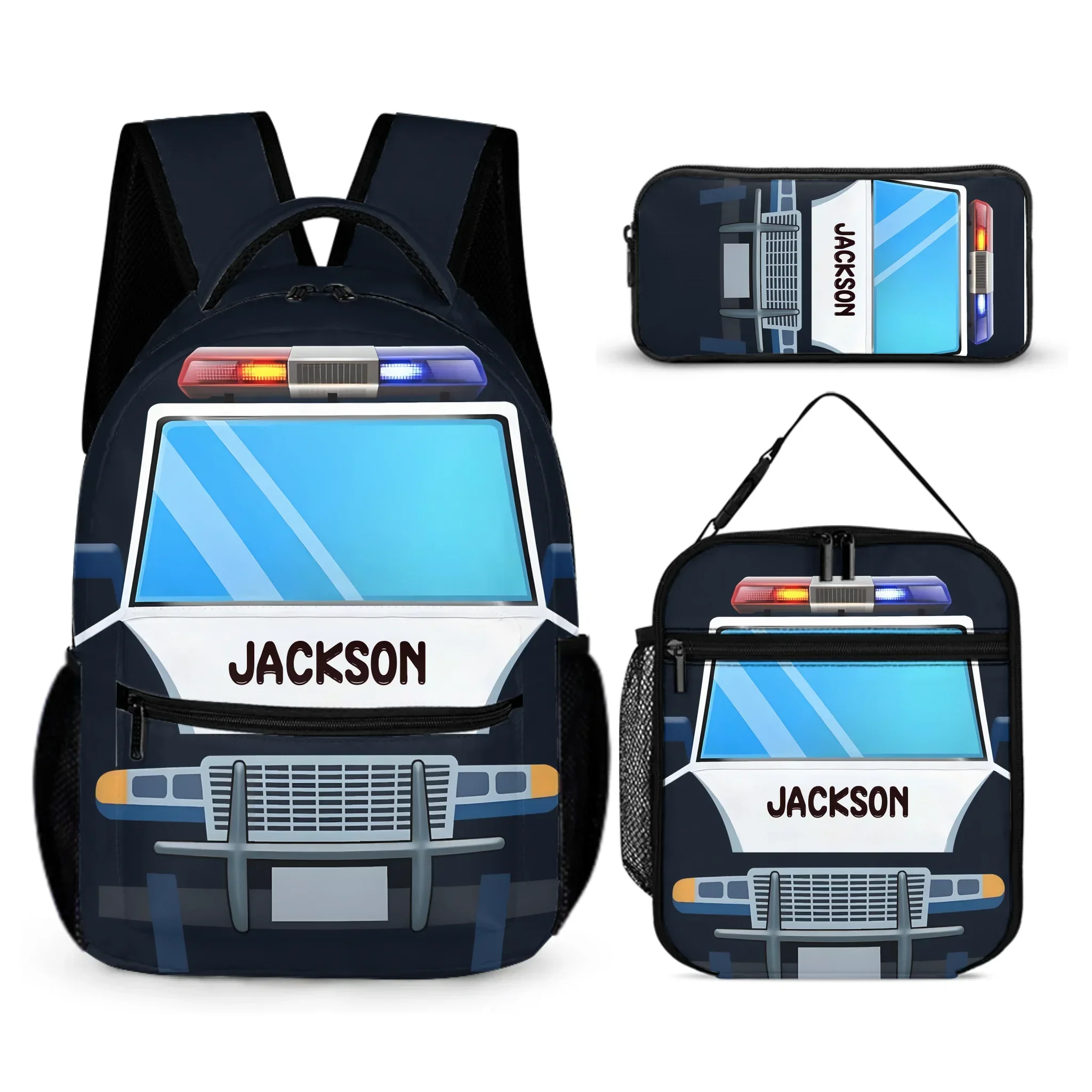 Personalized Name Custom Train Backpack - Back to School Gift for Kids - Joliny