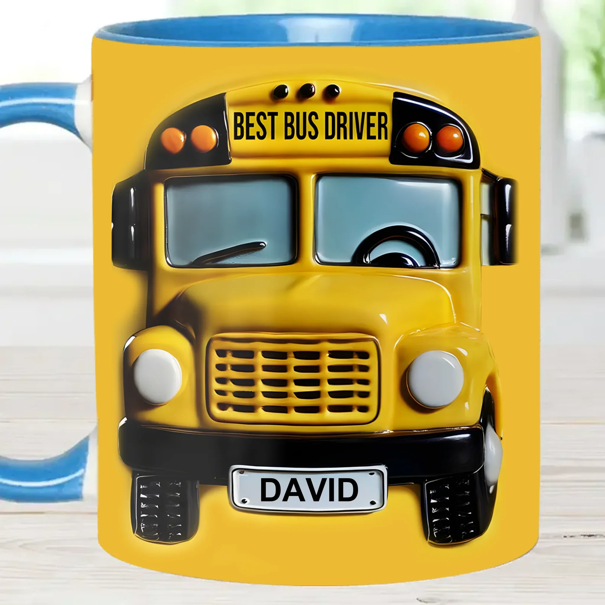 Best Bus Driver - Personalized Name Mug - Joliny
