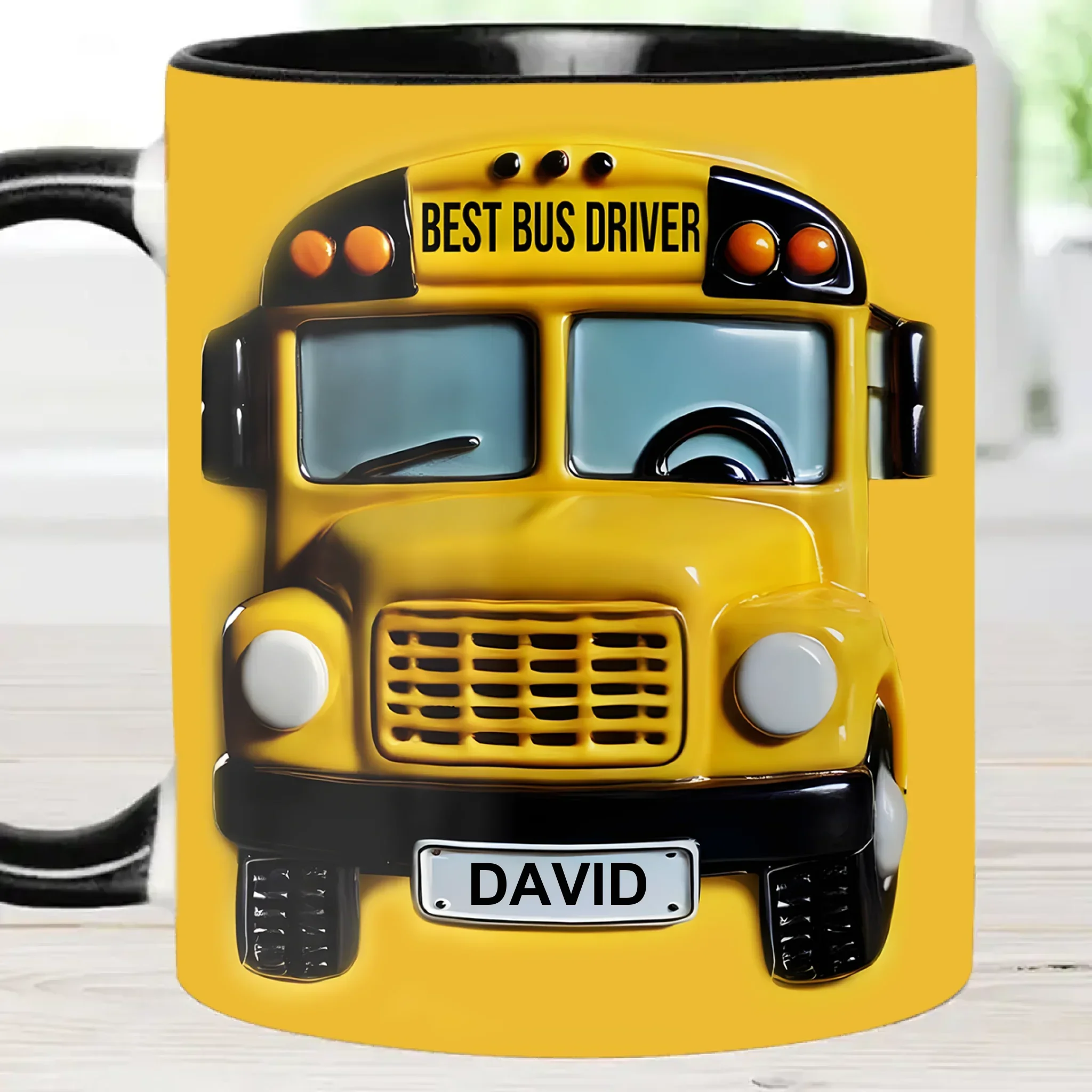 Best Bus Driver - Personalized Name Mug - Joliny