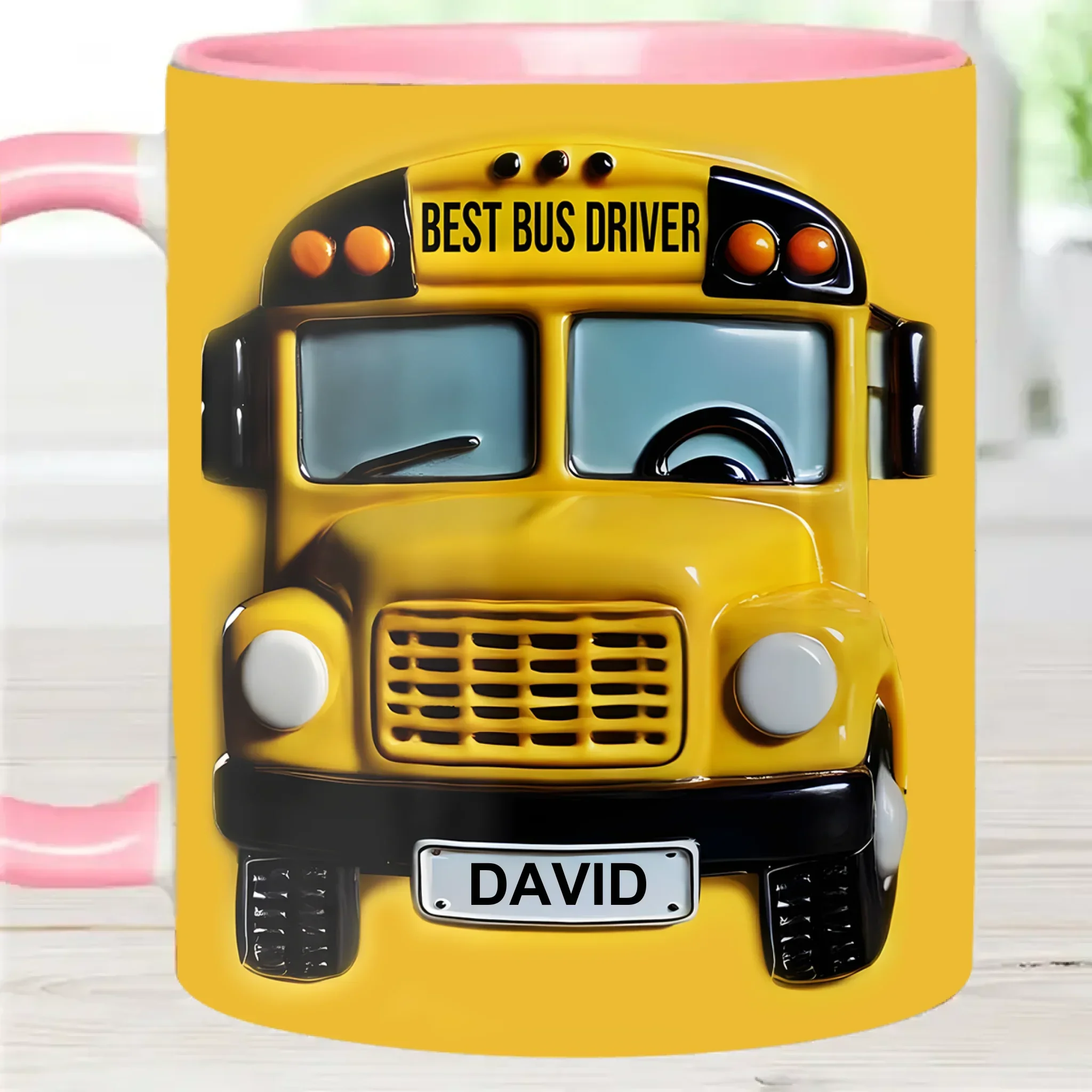 Best Bus Driver - Personalized Name Mug - Joliny