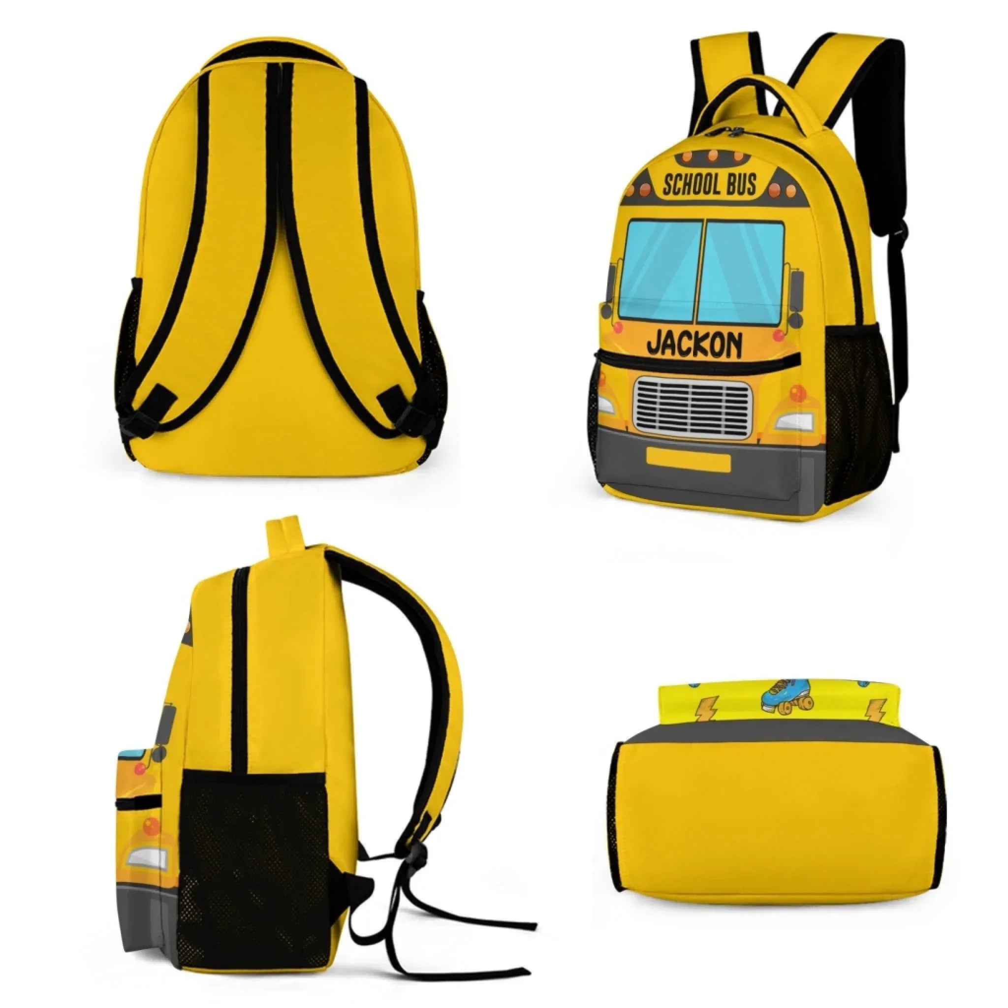 Personalized Name Custom Train Backpack - Back to School Gift for Kids - Joliny