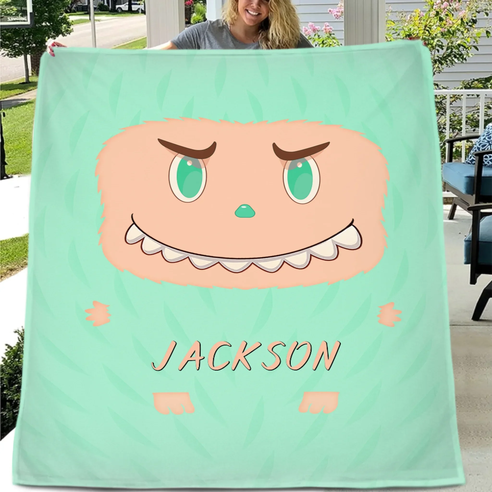 Personalized Name Custom Elf Custom Blanket - Gifts for Elf Dolls Lovers - Joliny